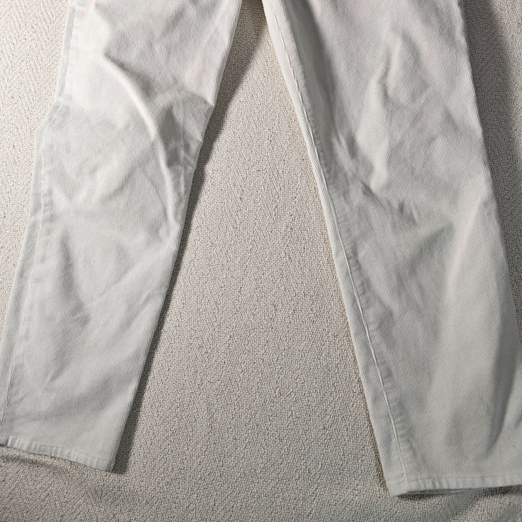 J.Crew J. Crew Vintage Slim Straight Leg Corduroy Pants White 30 Womens Jeans Size 30" / US 8 / IT 44 - 2 Thumbnail