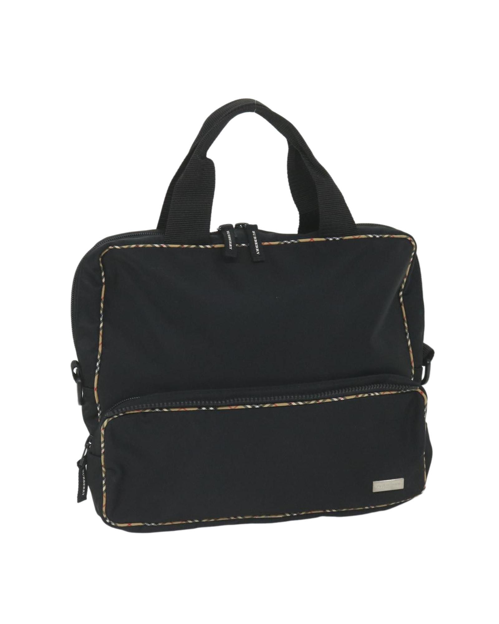 image of Burberry Black Synthetic Bag, Women's