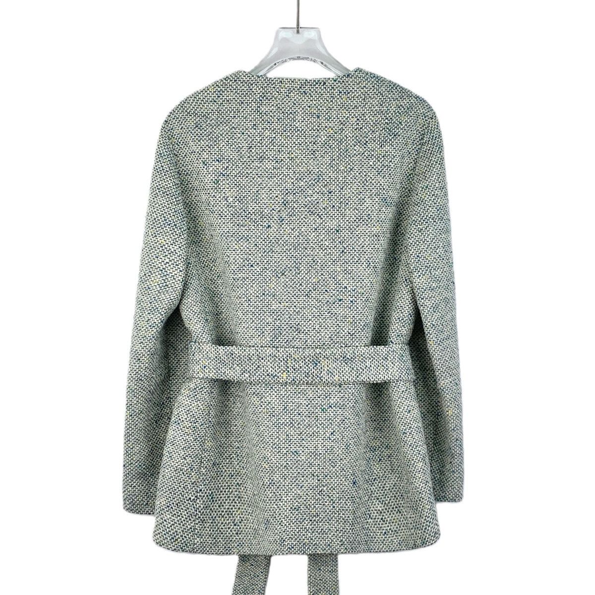 Gucci Gucci Light Green Cotton Woven Tweed Suit K26WX Size L / US 10 / IT 46 - 2 Thumbnail