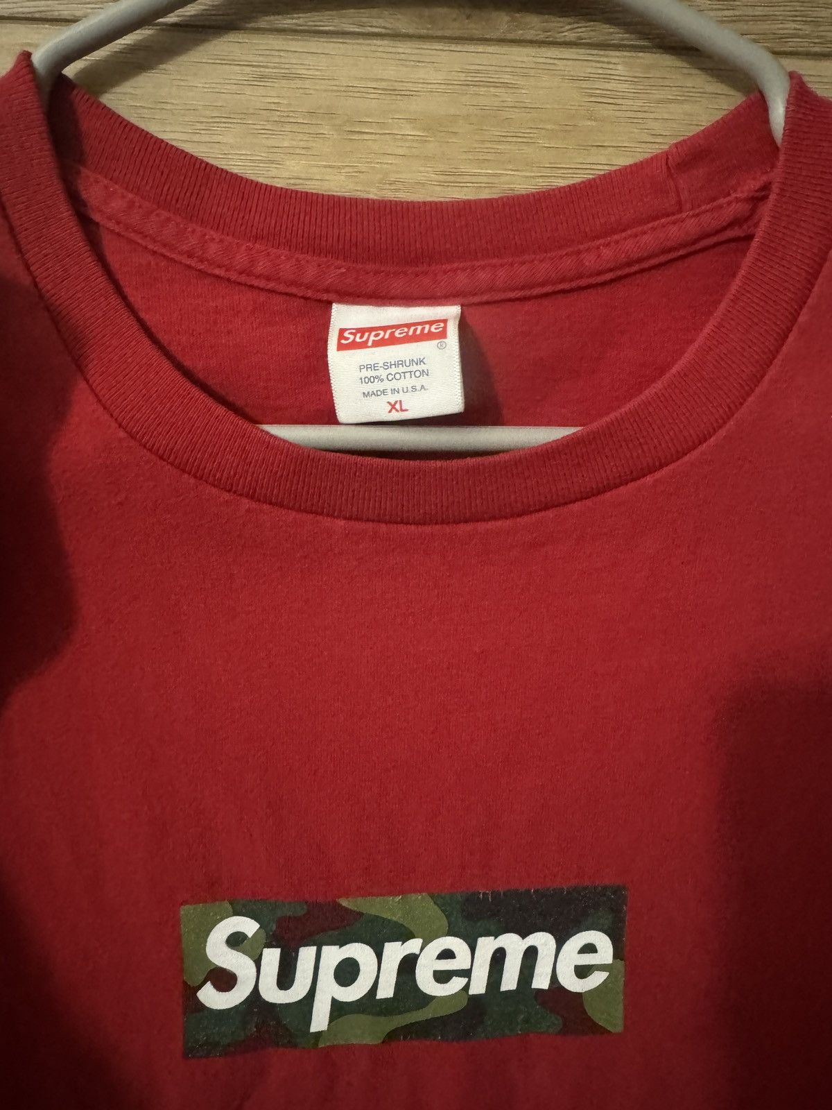 Supreme Supreme Box Logo Tee Size US XL / EU 56 / 4 - 2 Thumbnail