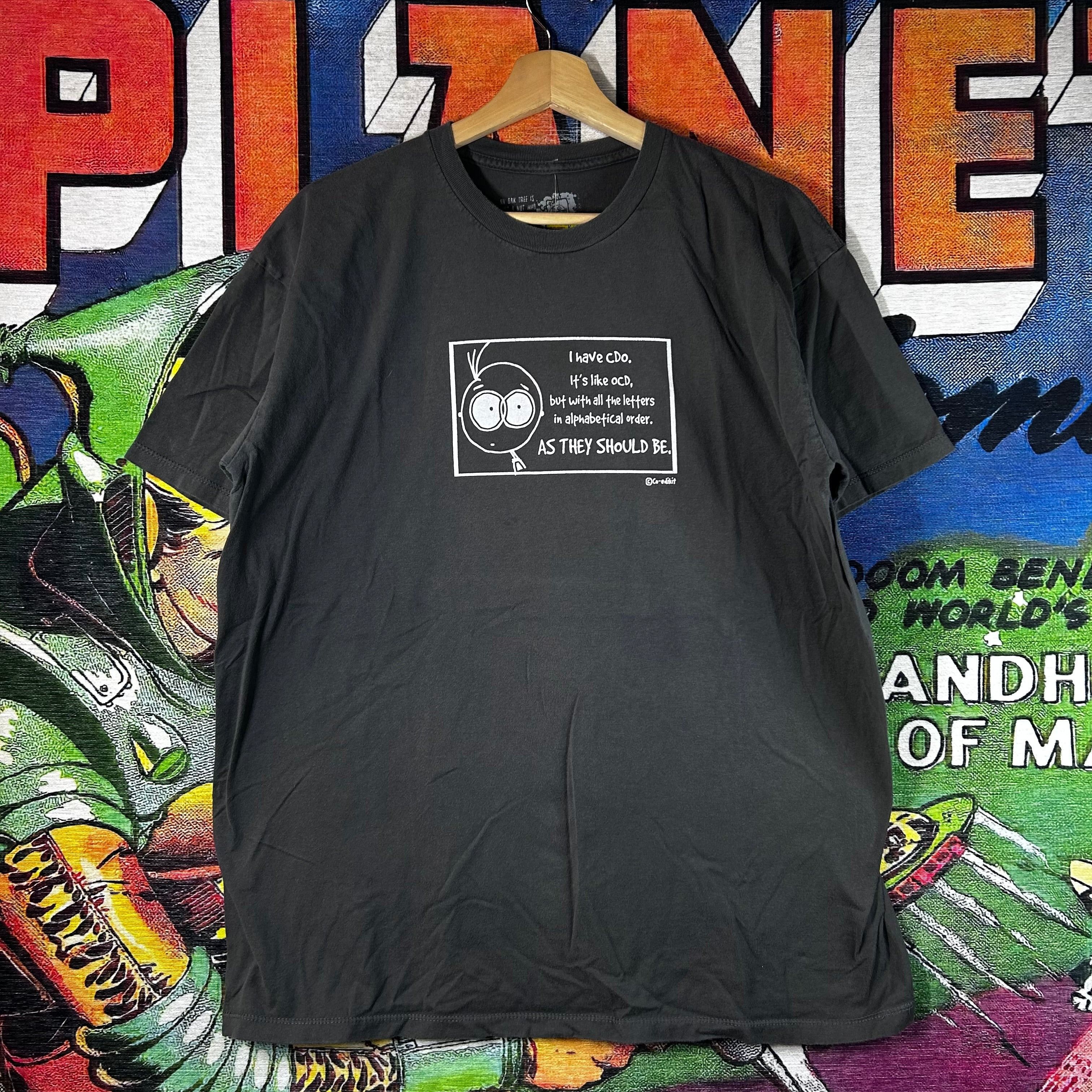 Vintage Y2K ‘cdo’ Humor Tee Size XL Size US XL / EU 56 / 4 - 1 Thumbnail
