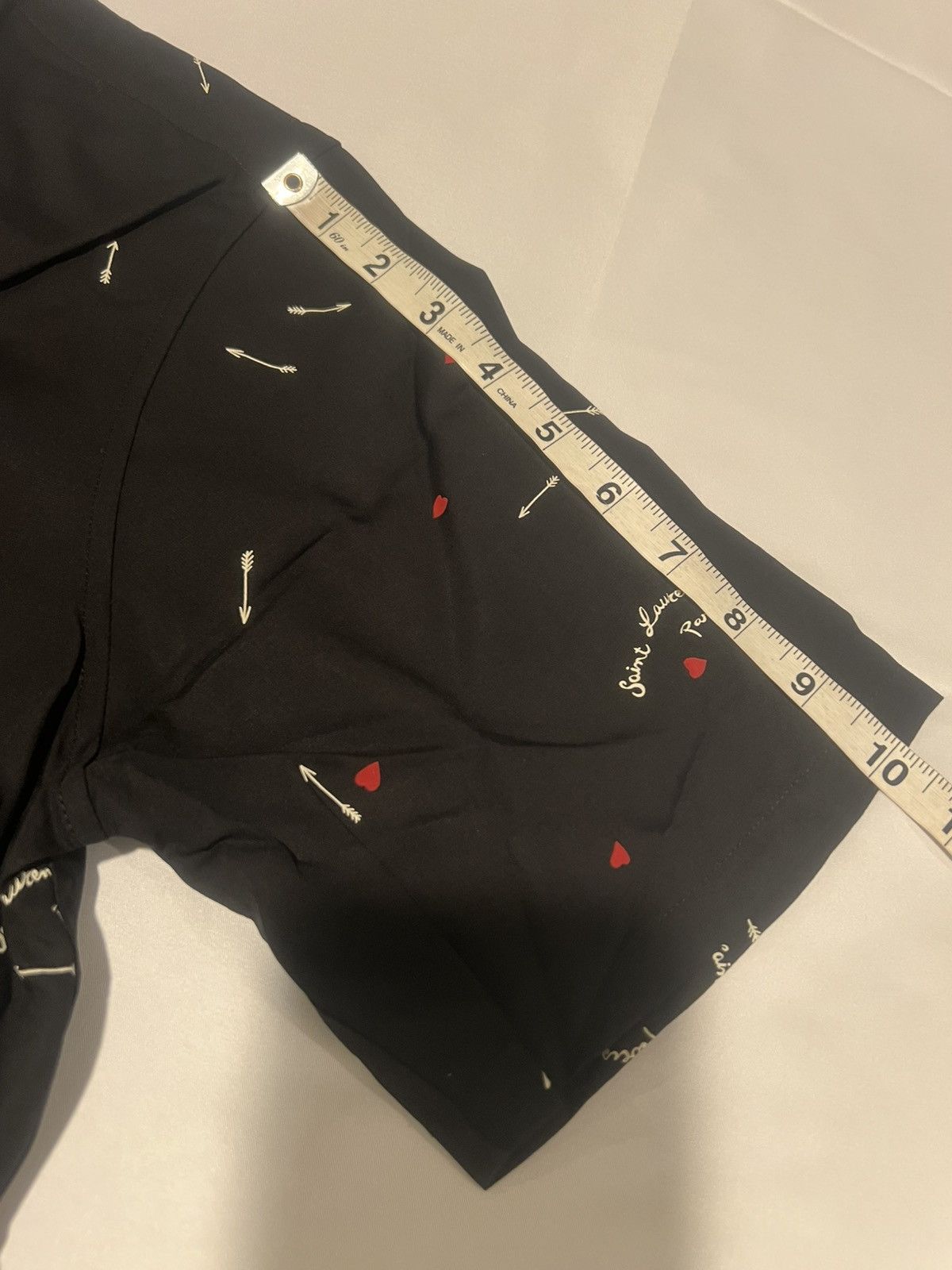 Saint Laurent Paris Saint Laurent men viscose short sleeve shirt.42/16.5. $890 Size US XL / EU 56 / 4 - 8 Thumbnail