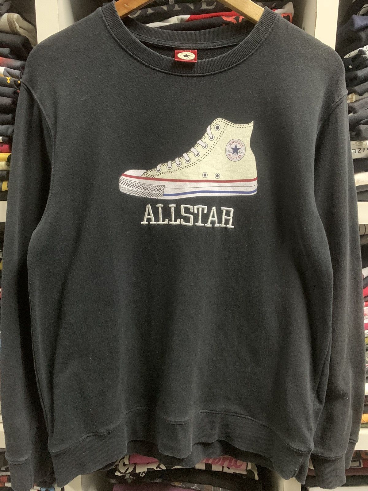Converse Vintage Converse logo sweater Size US L / EU 52-54 / 3 - 2 Thumbnail