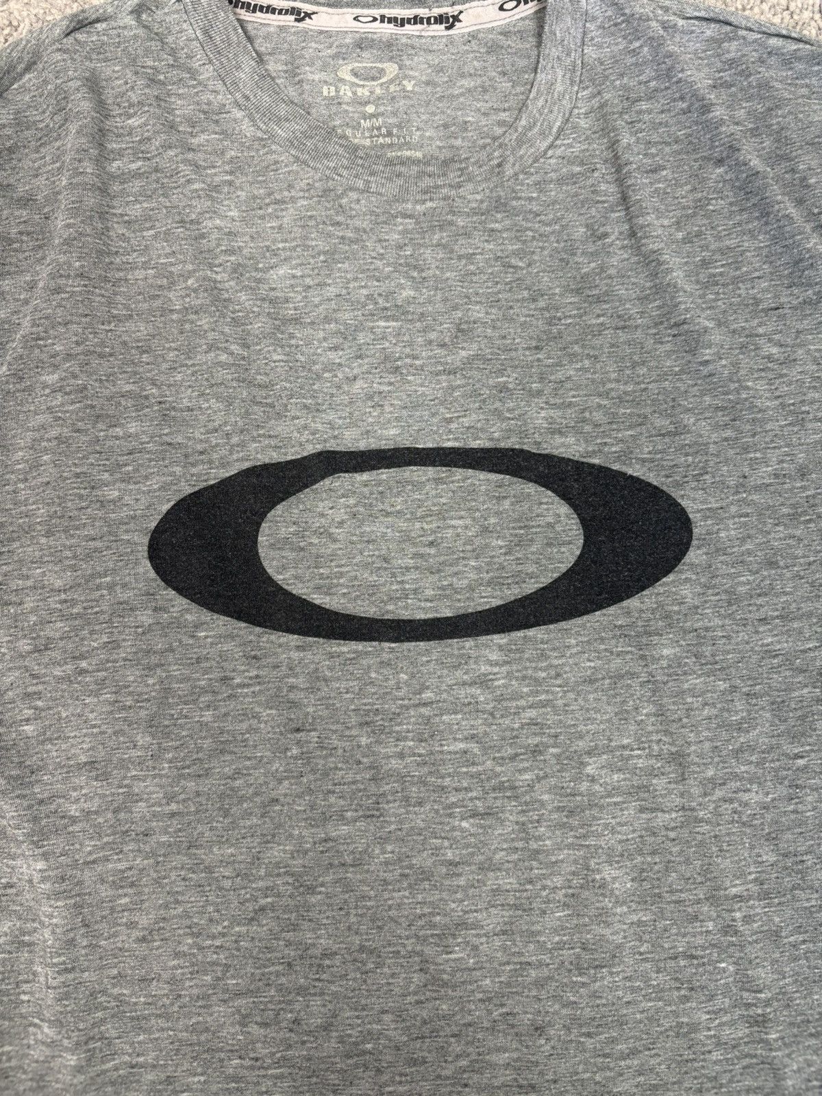 Oakley Y2k big logo oakley gray tshirt Size US M / EU 48-50 / 2 - 2 Thumbnail