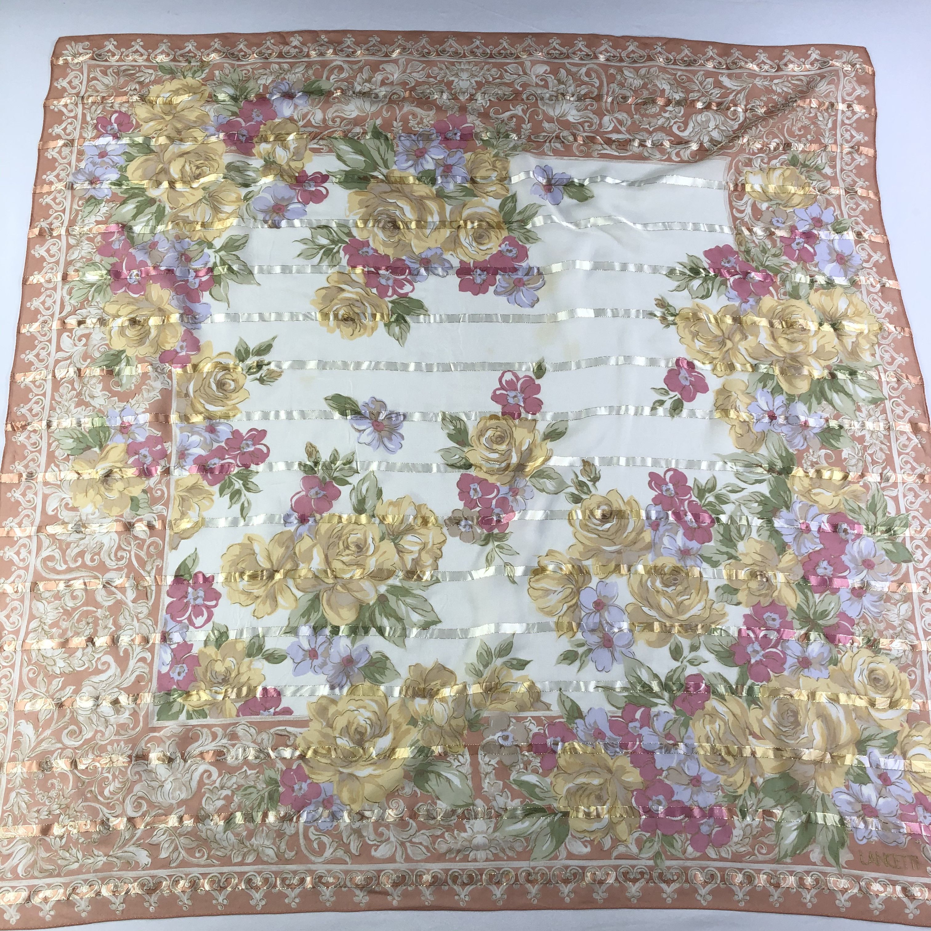 Lui di Lancetti × Vintage Vintage Lancetti Silk Scarf Size ONE SIZE - 2 Thumbnail