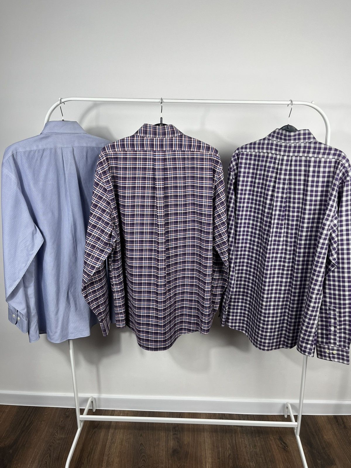 Brooks Brothers Brooks Brothers Button Down Shirt Set of 3 Plaid Striped XL Size US XL / EU 56 / 4 - 12 Thumbnail