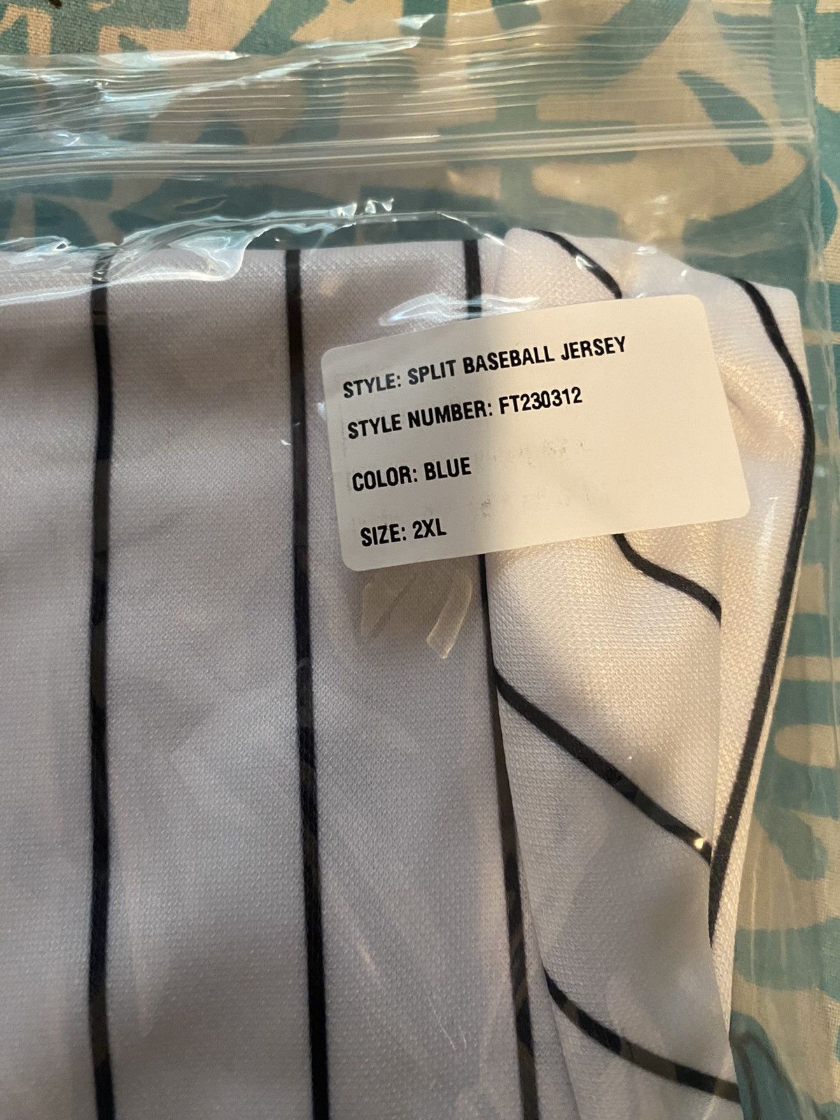 Fuck The Population FTP Rivals Baseball Jersey Royal 2XL Size US XXL / EU 58 / 5 - 6 Thumbnail