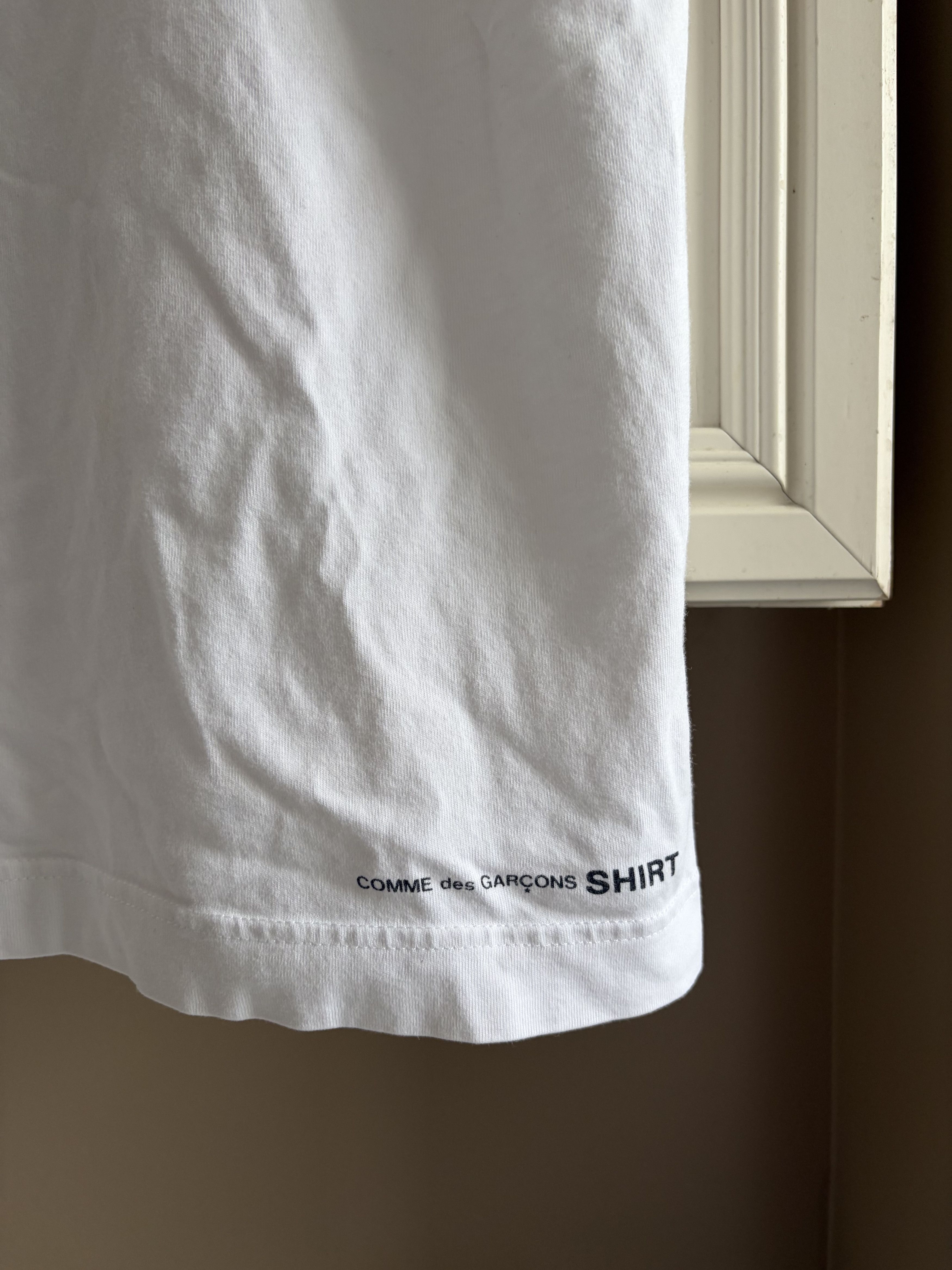 Comme des Garcons SHIRT Comme des Garcons SHIRT Tee Shirt Size US XL / EU 56 / 4 - 5 Thumbnail