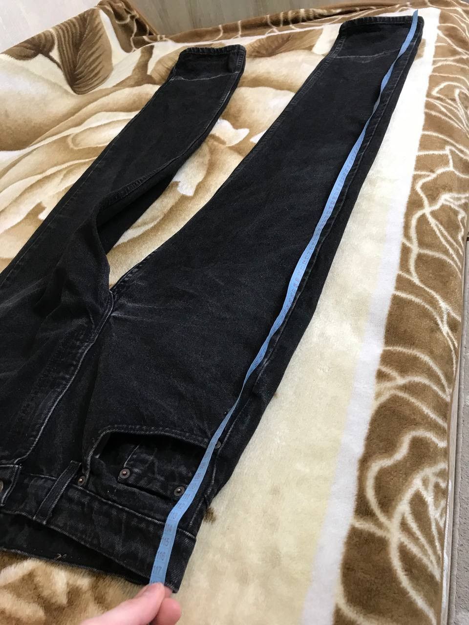 Levi's × Levi's Vintage Clothing 🔥 Levis 505 Vintage Black Denim Jeans Pants Y2K USA RARE Size US 34 / EU 50 - 13 Thumbnail