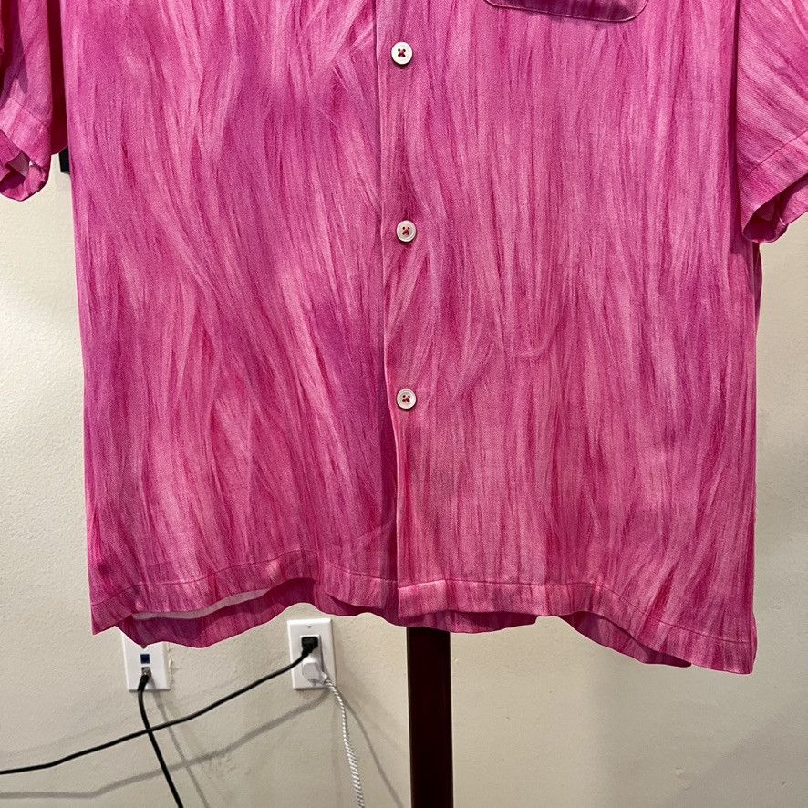 Stussy Stussy - Fur Print Short Sleeve Shirt (#1110282) - Pink Size US M / EU 48-50 / 2 - 6 Thumbnail