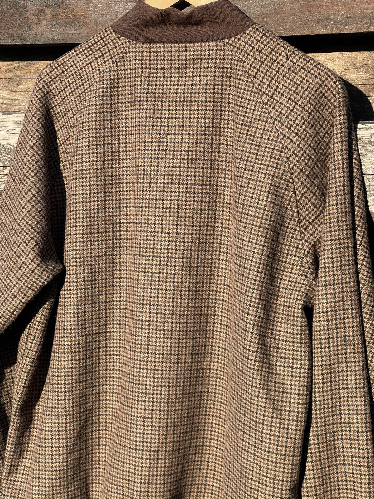 Adidas 2015 Adidas Tweed Wool Bomber Jacket UK style checkered Size US L / EU 52-54 / 3 - 13 Thumbnail