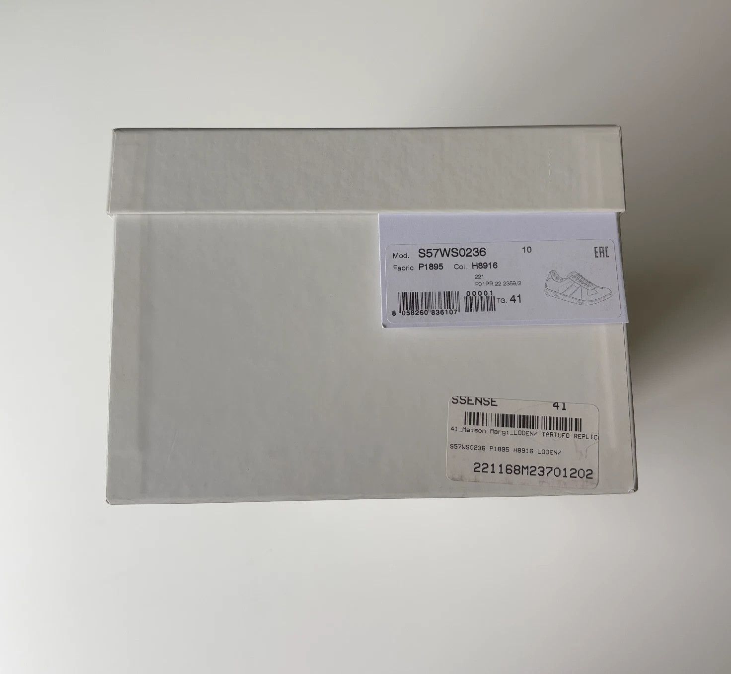 Maison Margiela Maison Margiela GAT Replica Gray White 8 41 Suede Leather Size US 8 / EU 41 - 7 Thumbnail