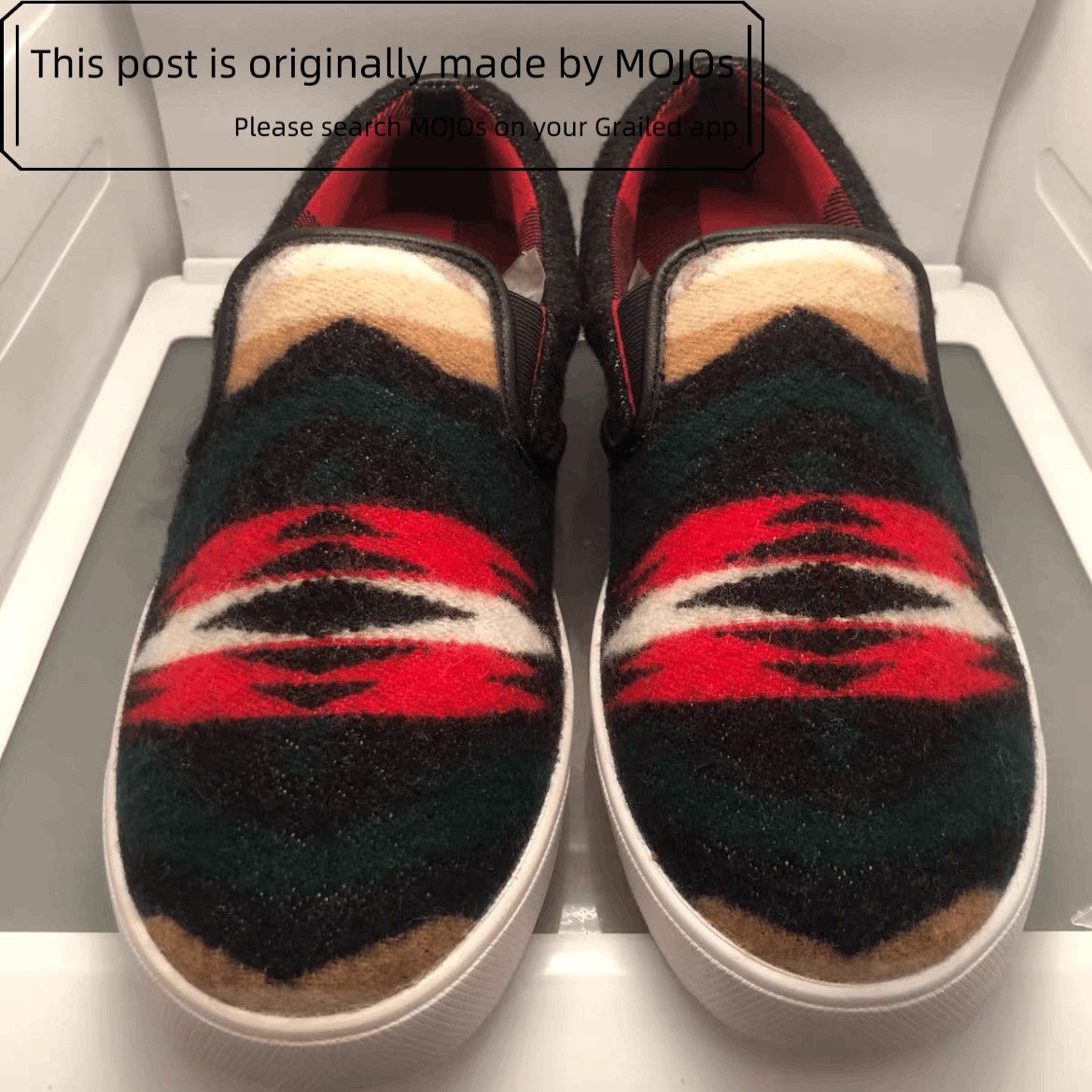 Junya Watanabe Sz 42 Junya Watanabe x Pendleton Ethical Pattern Low Top Size US 9 / EU 42 - 3 Thumbnail