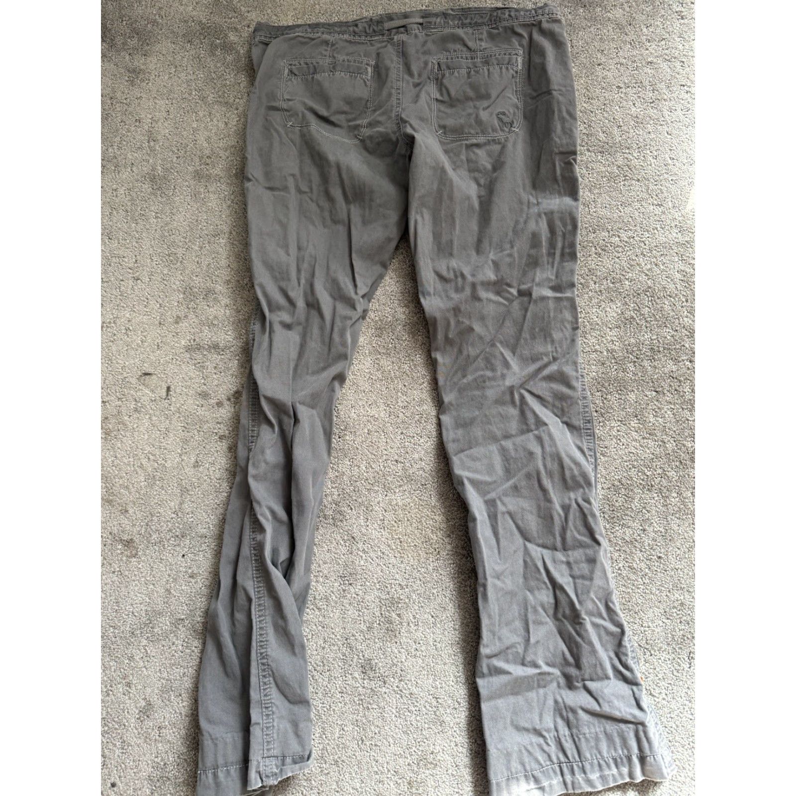 Abercrombie & Fitch VINTAGE Abercrombie & Fitch Womens Bootcut Pants XS Gray Size XS Bootcut Womens Size 26" / US 2 / IT 38 - 3 Thumbnail