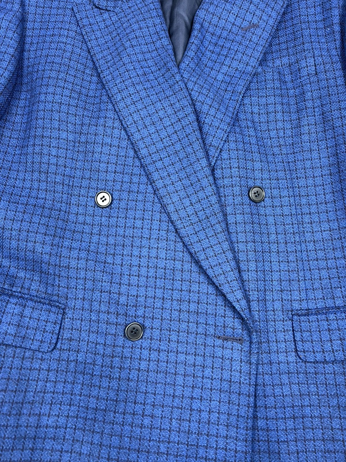 Pal Zileri Pal Zileri Loro Piana Blue Blazer Classic Size 42R Size 42R - 3 Thumbnail