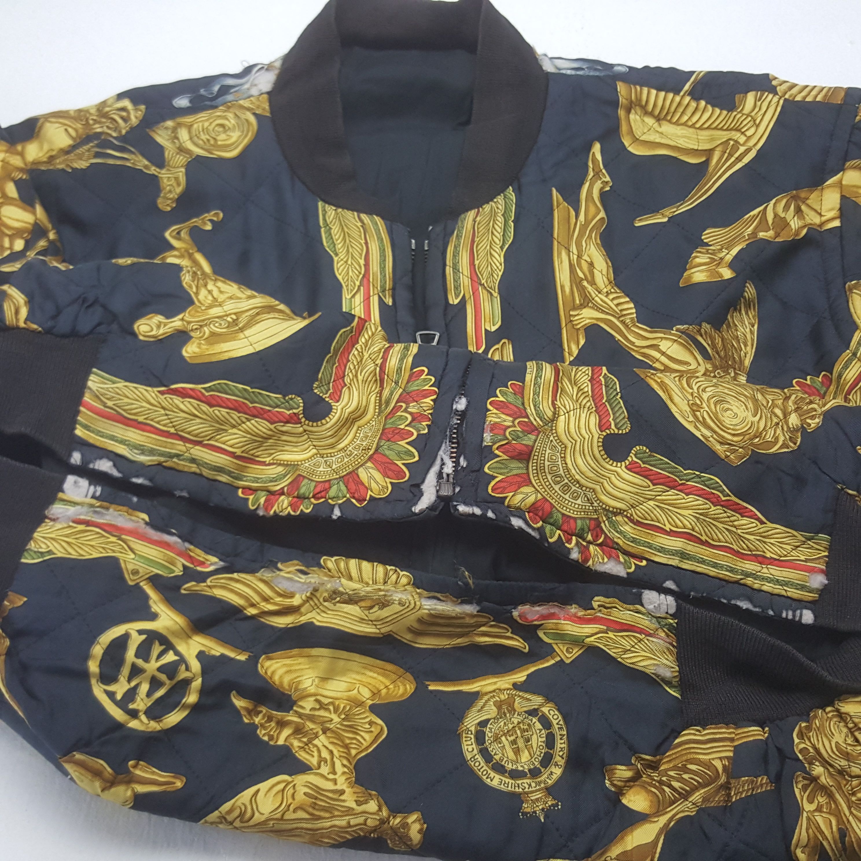Hermes Vintage Hermes Paris Fashion Style Bombers Jacket C320N16 Size US XXL / EU 58 / 5 - 11 Thumbnail