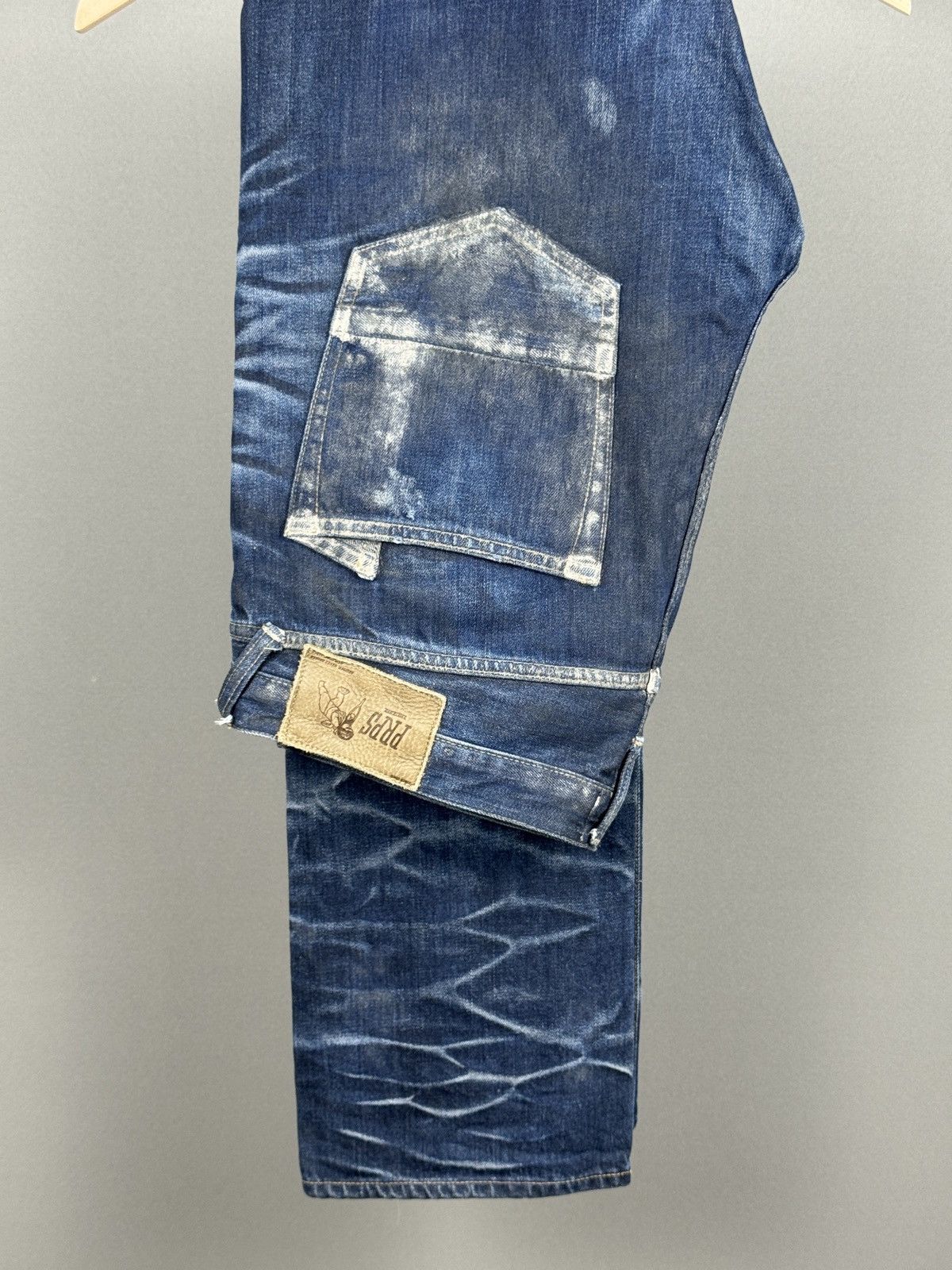 Prps PRPS DENIM PAINTED FADED PANTS SIZE : 34 Size US 34 / EU 50 - 1 Thumbnail