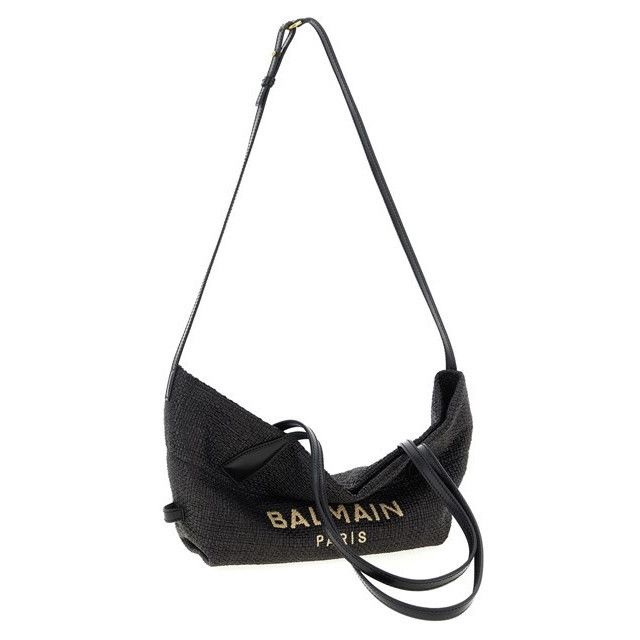 Balmain BALMAIN Track Small Black Tote Bag New Size ONE SIZE - 4 Thumbnail
