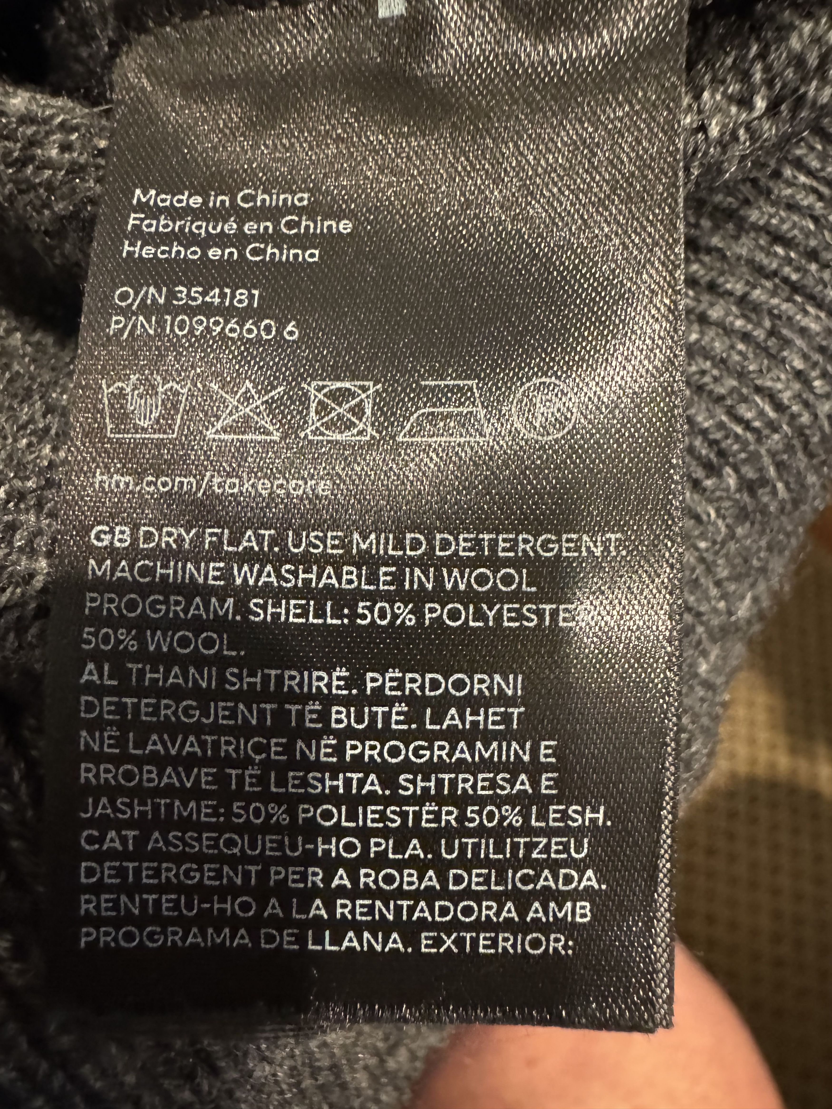 Other Grey Wool Sweater. Size US L / EU 52-54 / 3 - 2 Thumbnail