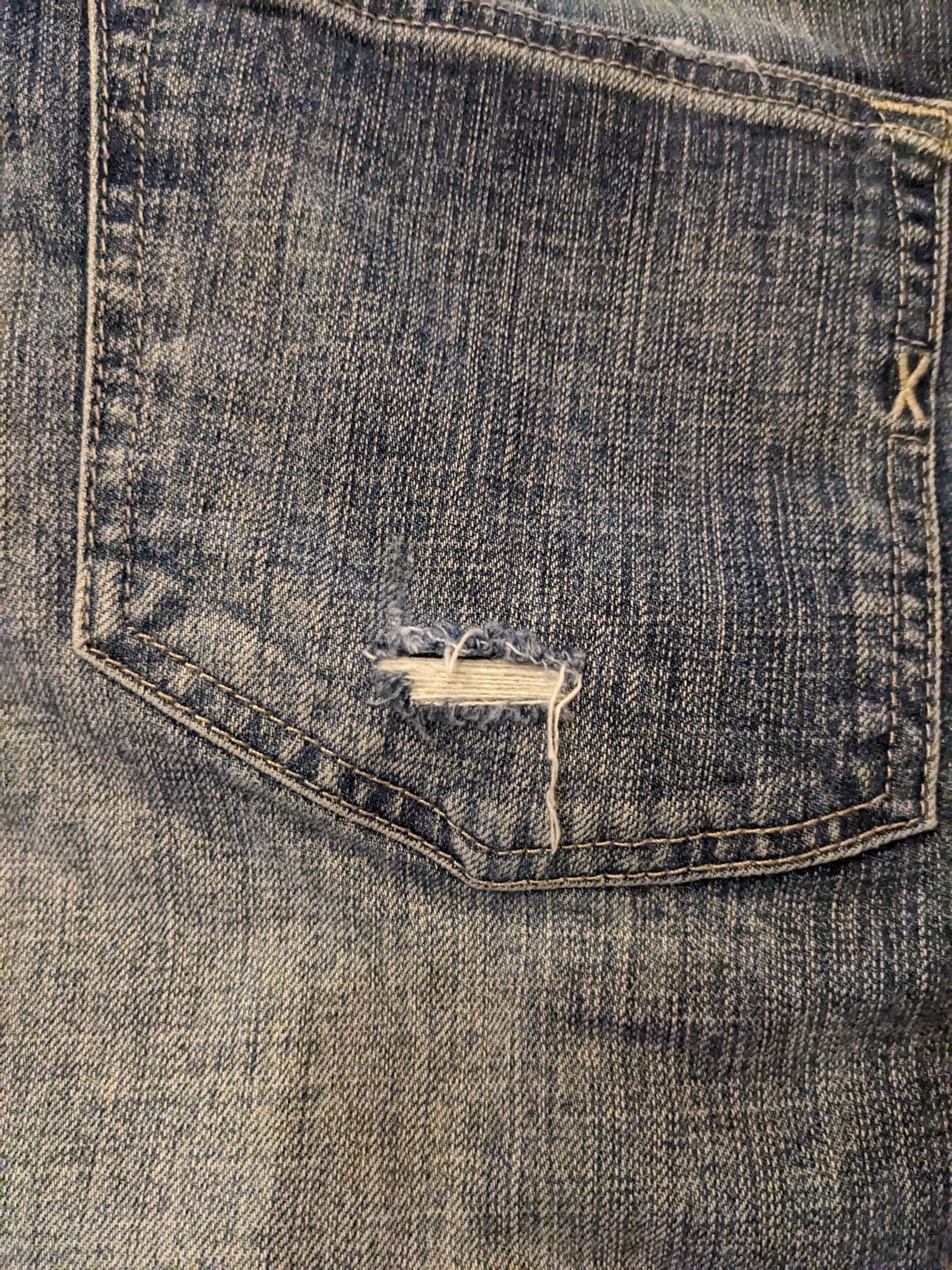 Designer × Express Express 32 x 30 Slim Stretch Denim Jeans Size US 32 / EU 48 - 8 Thumbnail