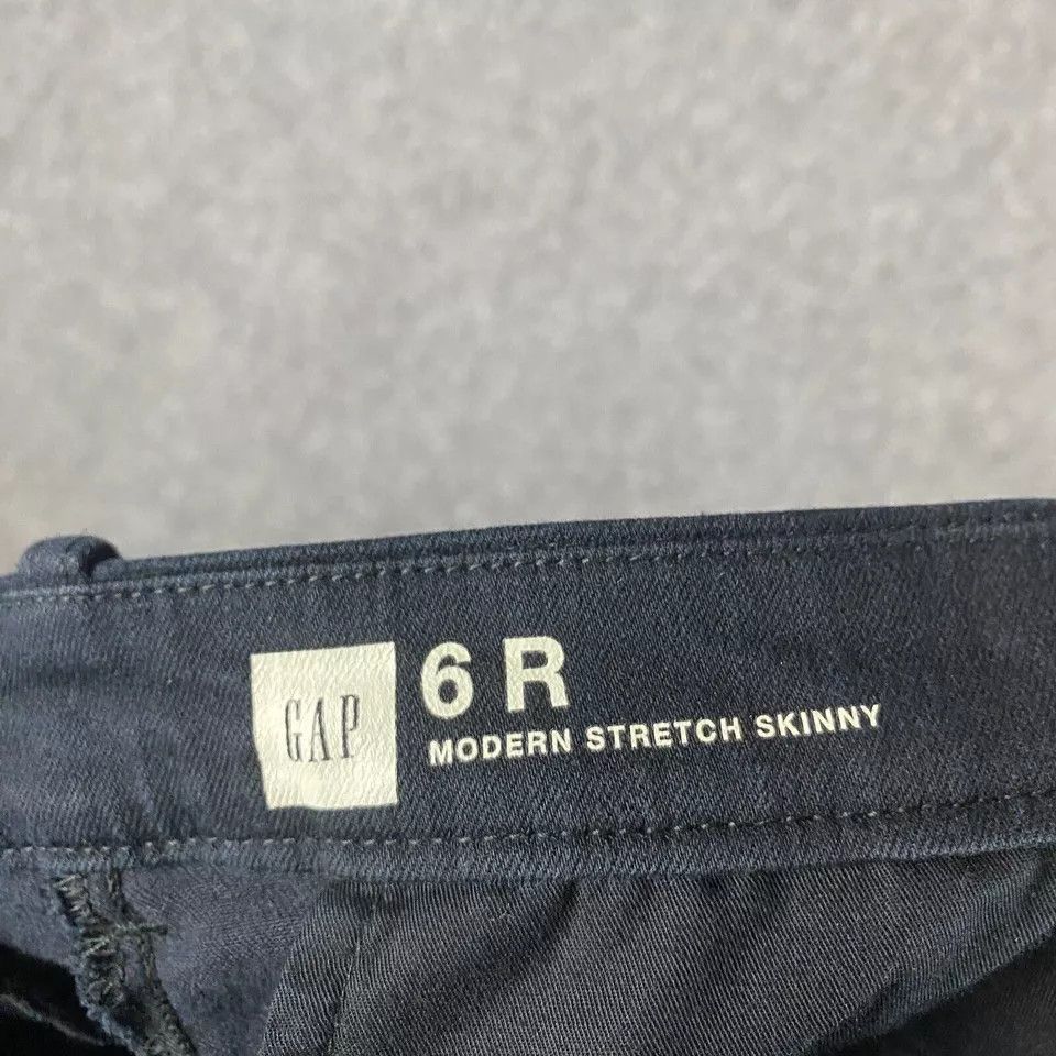 Gap Gap Jeans Womne's 6R Modern Stretch Skinny Denim Cotton Size 28" / US 6 / IT 42 - 7 Thumbnail