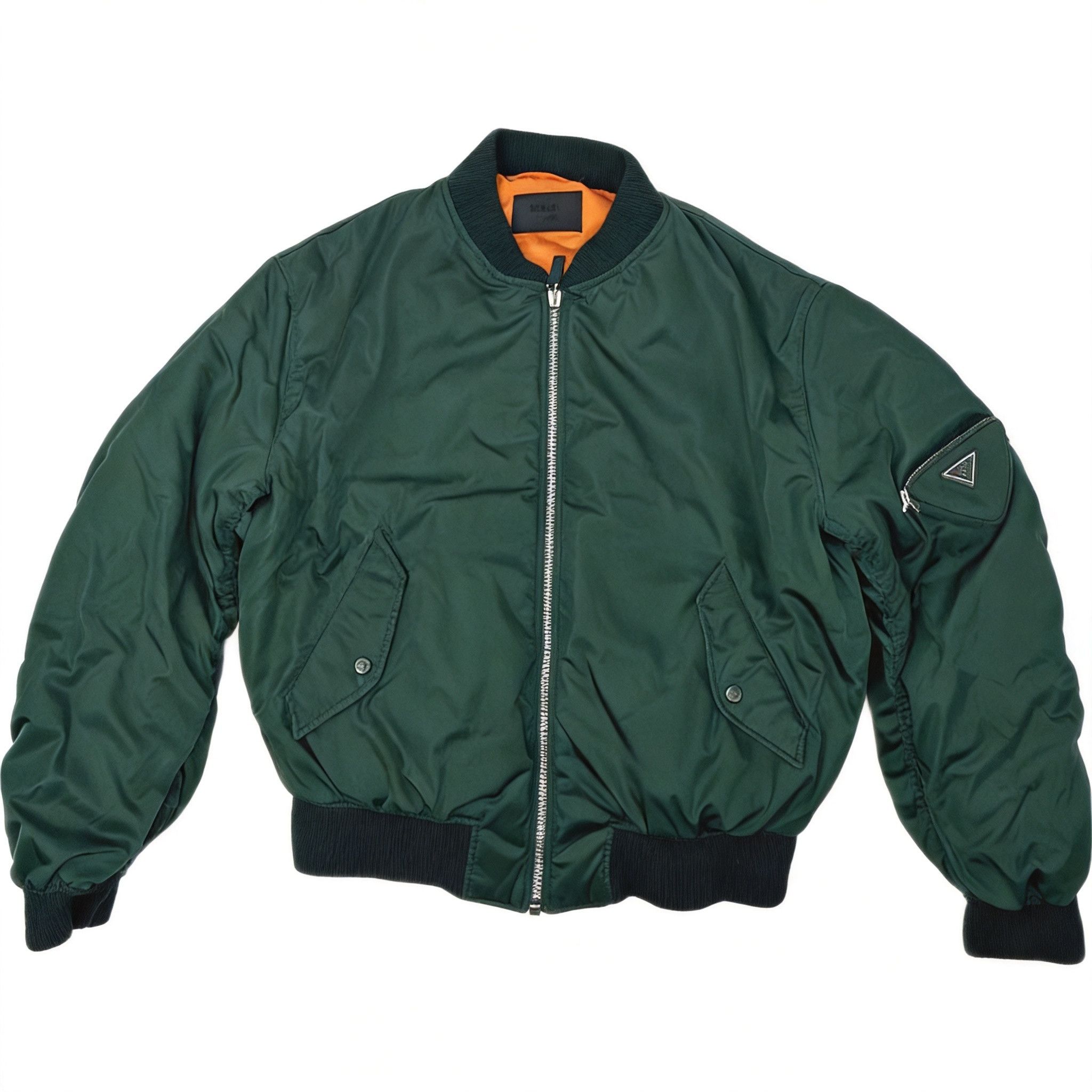 Prada × Raf Simons PRADA “RE-NYLON MA-1 BOMBER JACKET” | Grailed