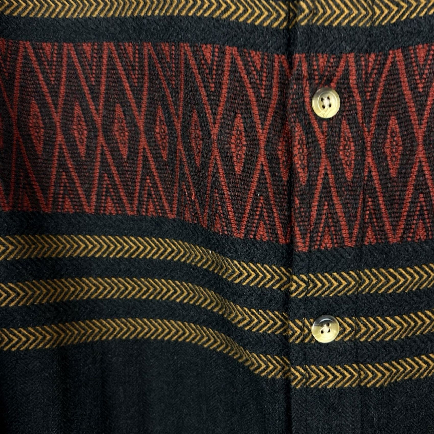 The Territory Ahead VINTAGE TERRITORY AHEAD Shirt Mens Large Tall Southwest Stripe Tribal Western Size US L / EU 52-54 / 3 - 6 Thumbnail