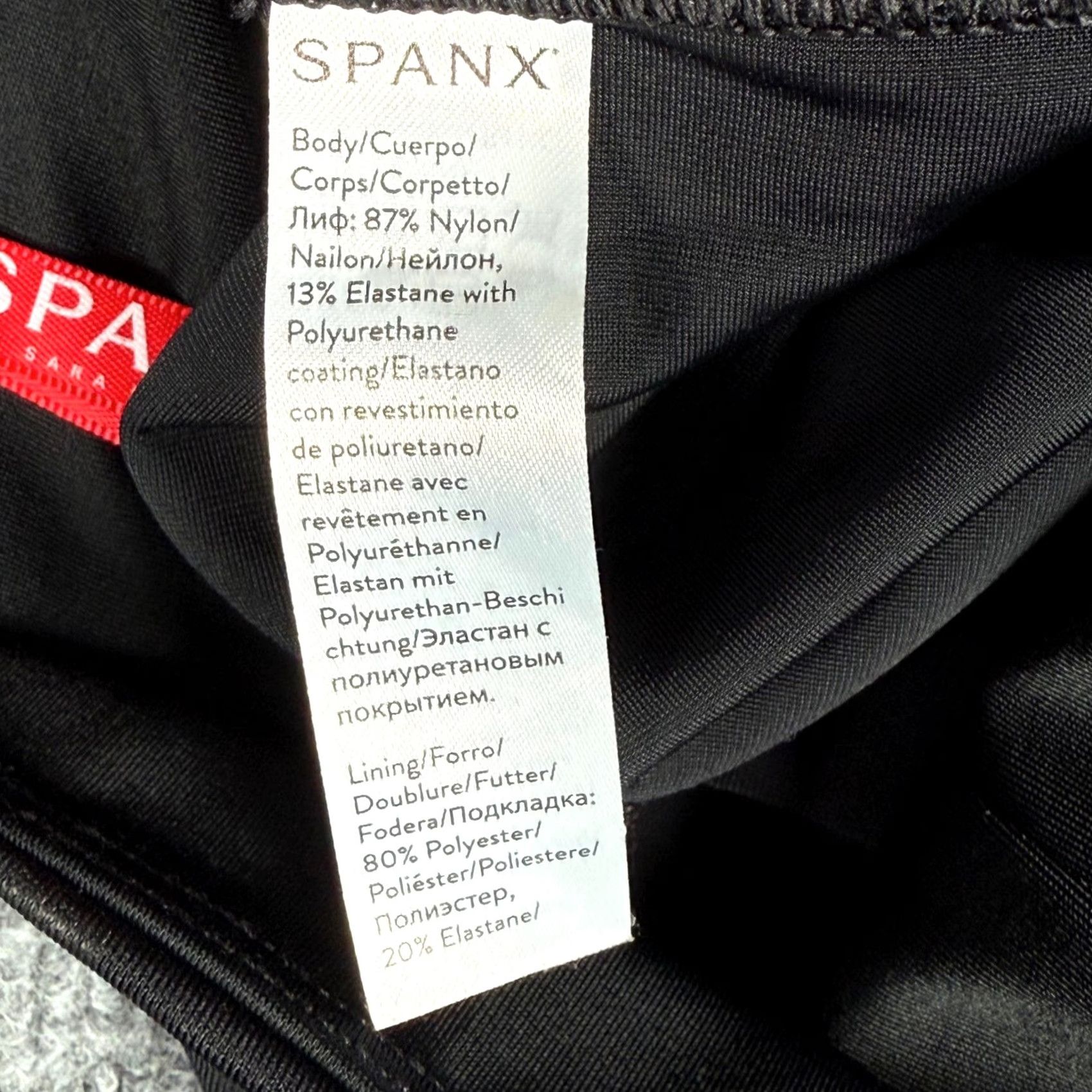 Spanx SPANX Black Camo High Waisted Ponte Knit Leggings Pants M/M Stretch Slimming Athleisure Womens Size 32" / US 10 / IT 46 - 6 Thumbnail
