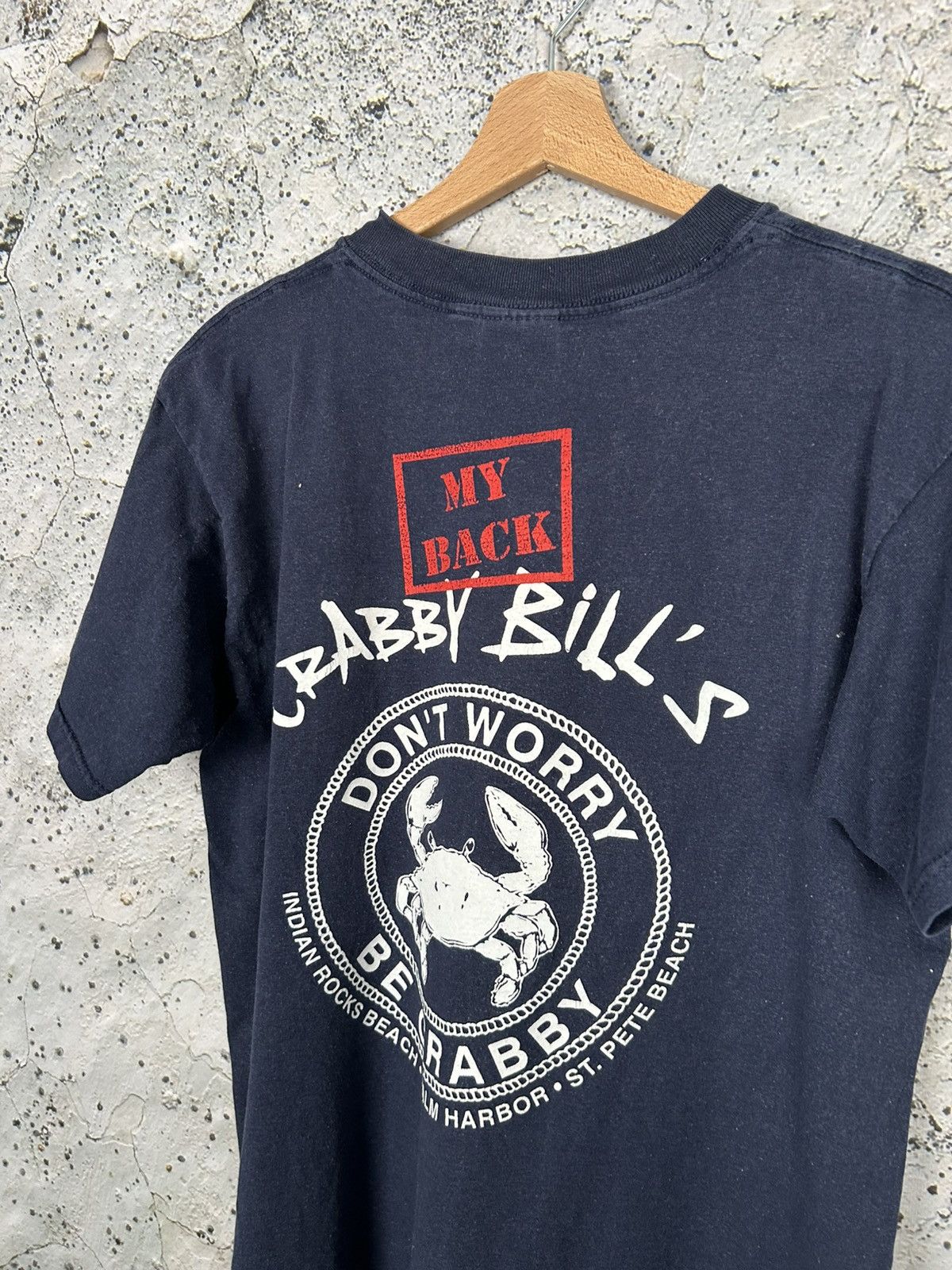 Vintage Vintage Crabby is Back Graphic Tee Streetwear 90s Skate Size US M / EU 48-50 / 2 - 5 Thumbnail