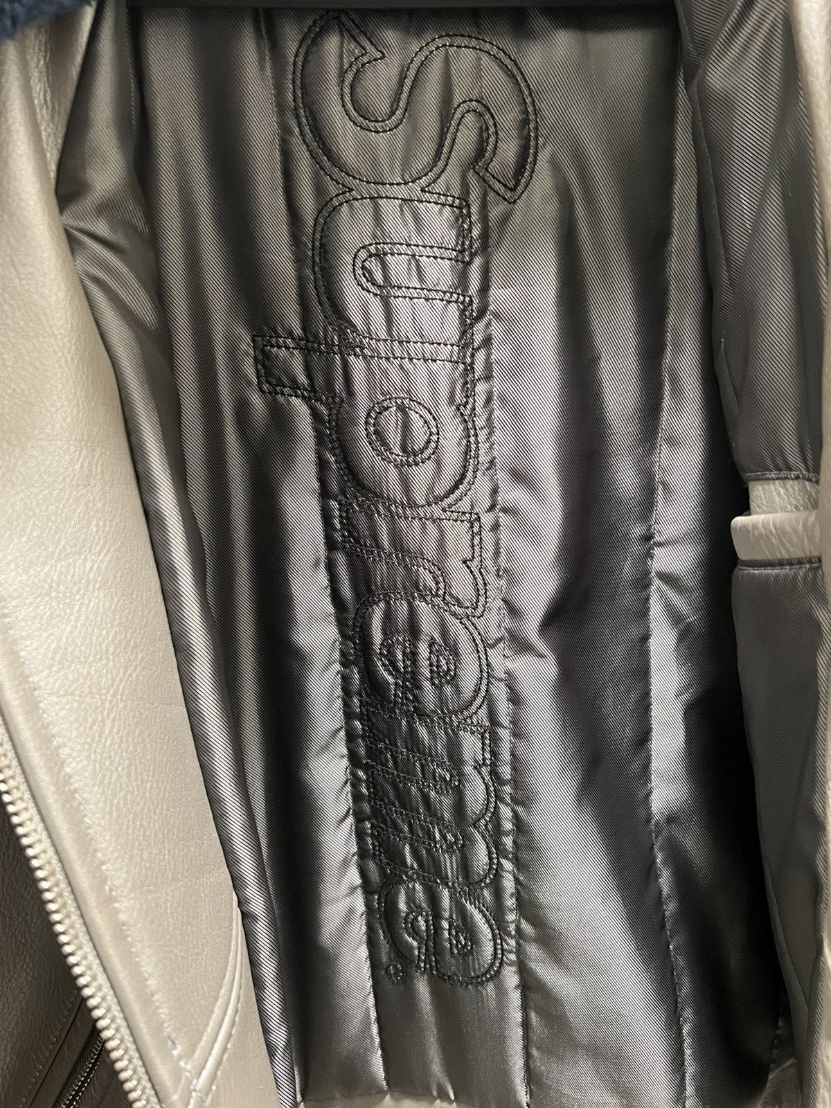 Schott × Supreme Supreme x Schott SS17 Silver Work Jacket Size US M / EU 48-50 / 2 - 4 Thumbnail