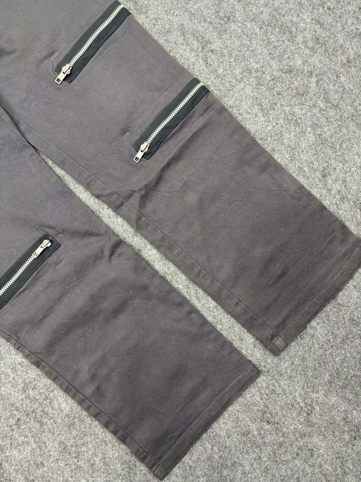Japanese Brand 💥Punk💥SLASH NUMBER Japan MultiZippe Seditionaries Pant F728 Size US 30 / EU 46 - 9 Thumbnail