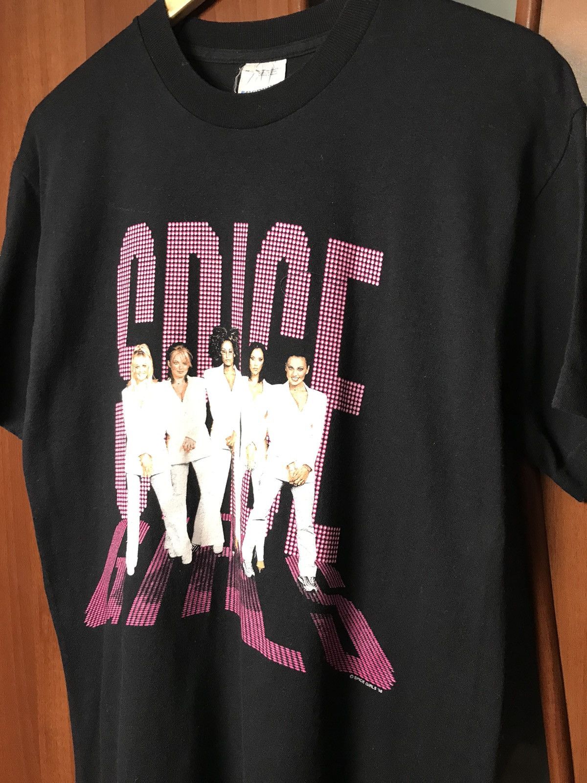 Vintage 1998s Spice Girls Live tonight tour t shirt