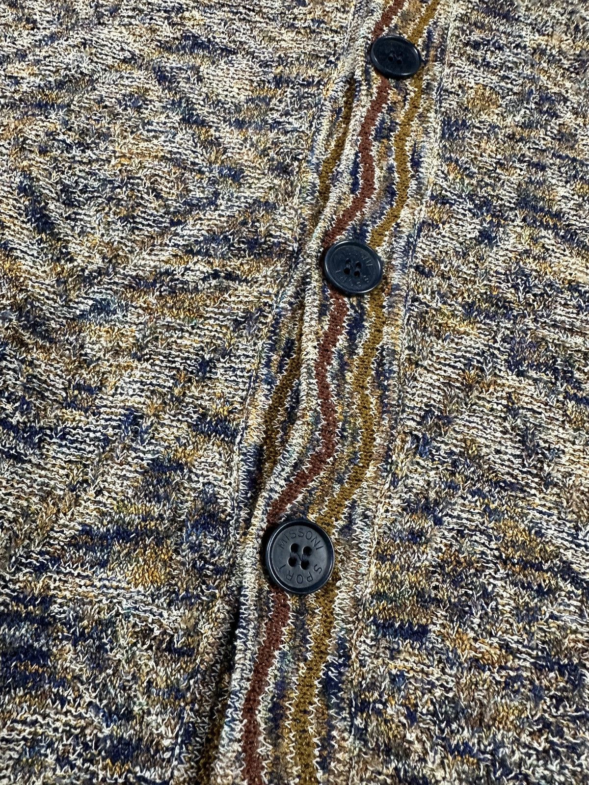 Missoni Vintage Missoni Sport Cardigan Streetwear Style Rare Usa XL Size US XL / EU 56 / 4 - 2 Thumbnail