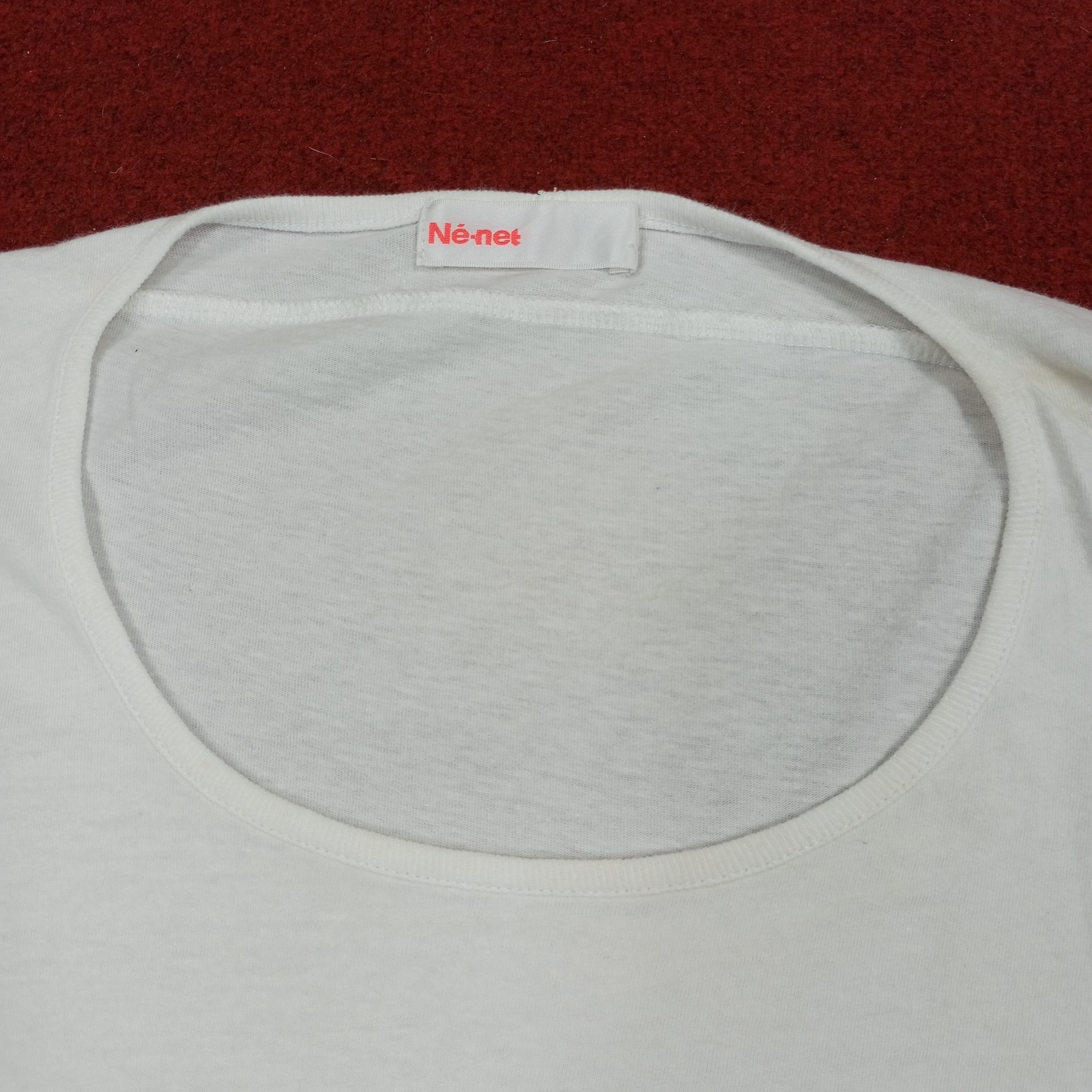 Issey Miyake × Ne-Net × Vintage Ne Net By Issey Miyake Japanese Designer Brand Fashion Tees Size XXL / US 16-18 / IT 52-54 - 3 Thumbnail