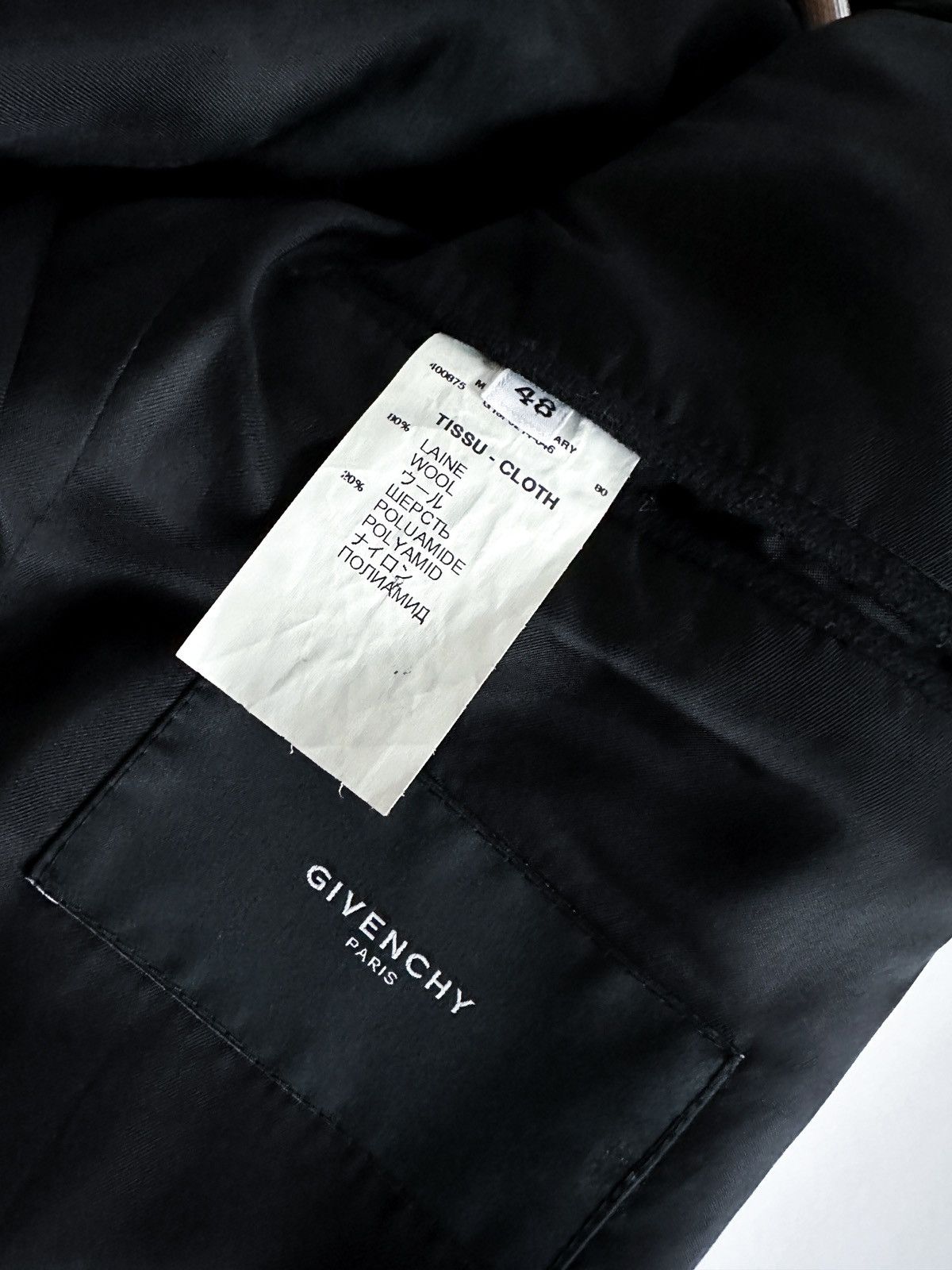 Givenchy Givenchy Zipped Shoulder Wool Coat Size US M / EU 48-50 / 2 - 11 Thumbnail