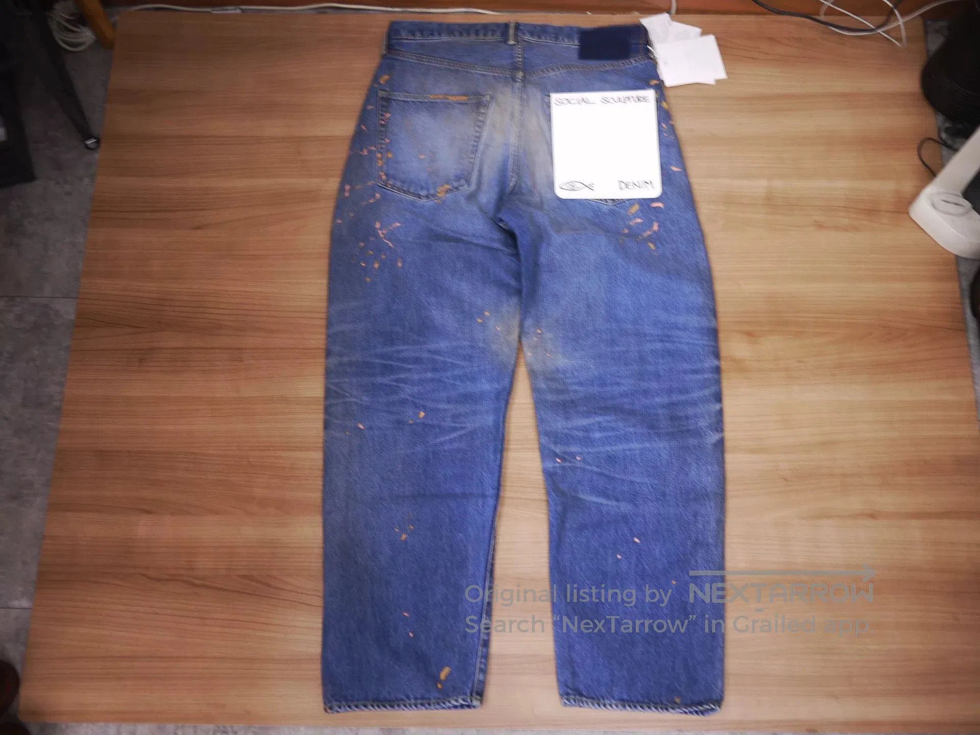 Visvim visvim social sculpture wide-leg jeans. Size US 32 / EU 48 - 6 Thumbnail