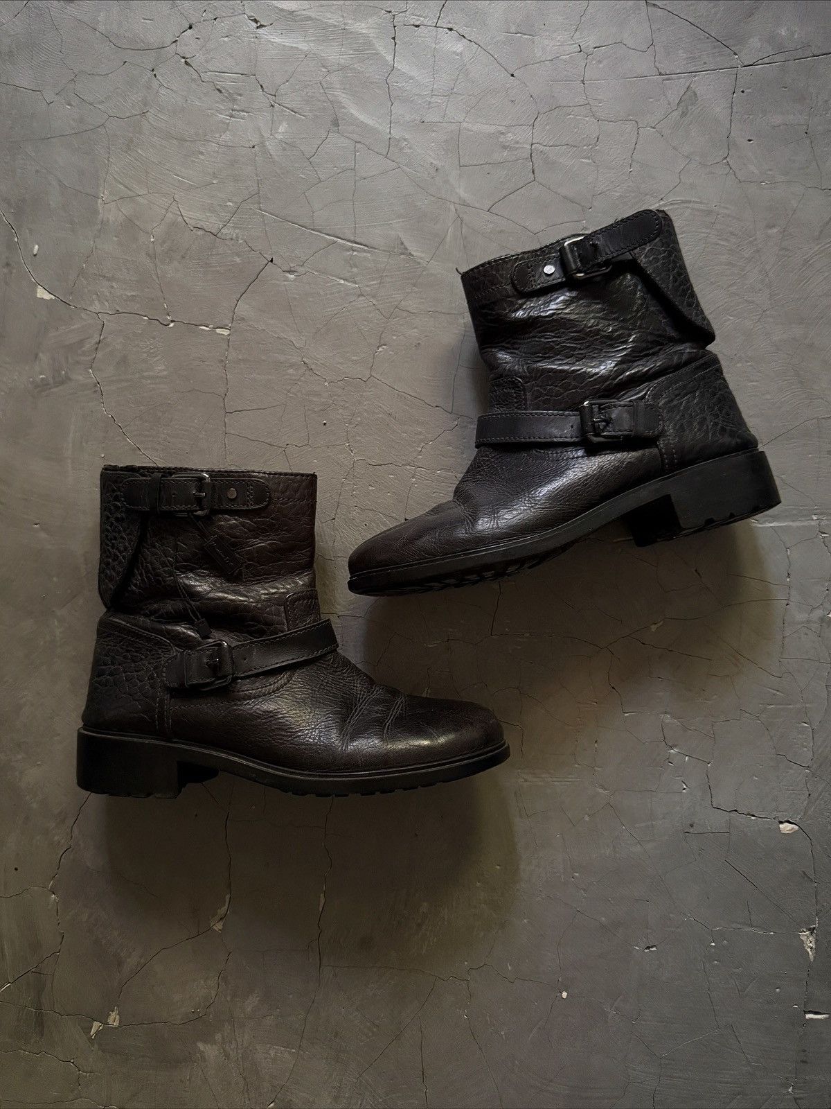 Massimo Dutti 2000s Massimo Dutti Engineer Boots Y2K Size US 9 / IT 39 - 2 Thumbnail
