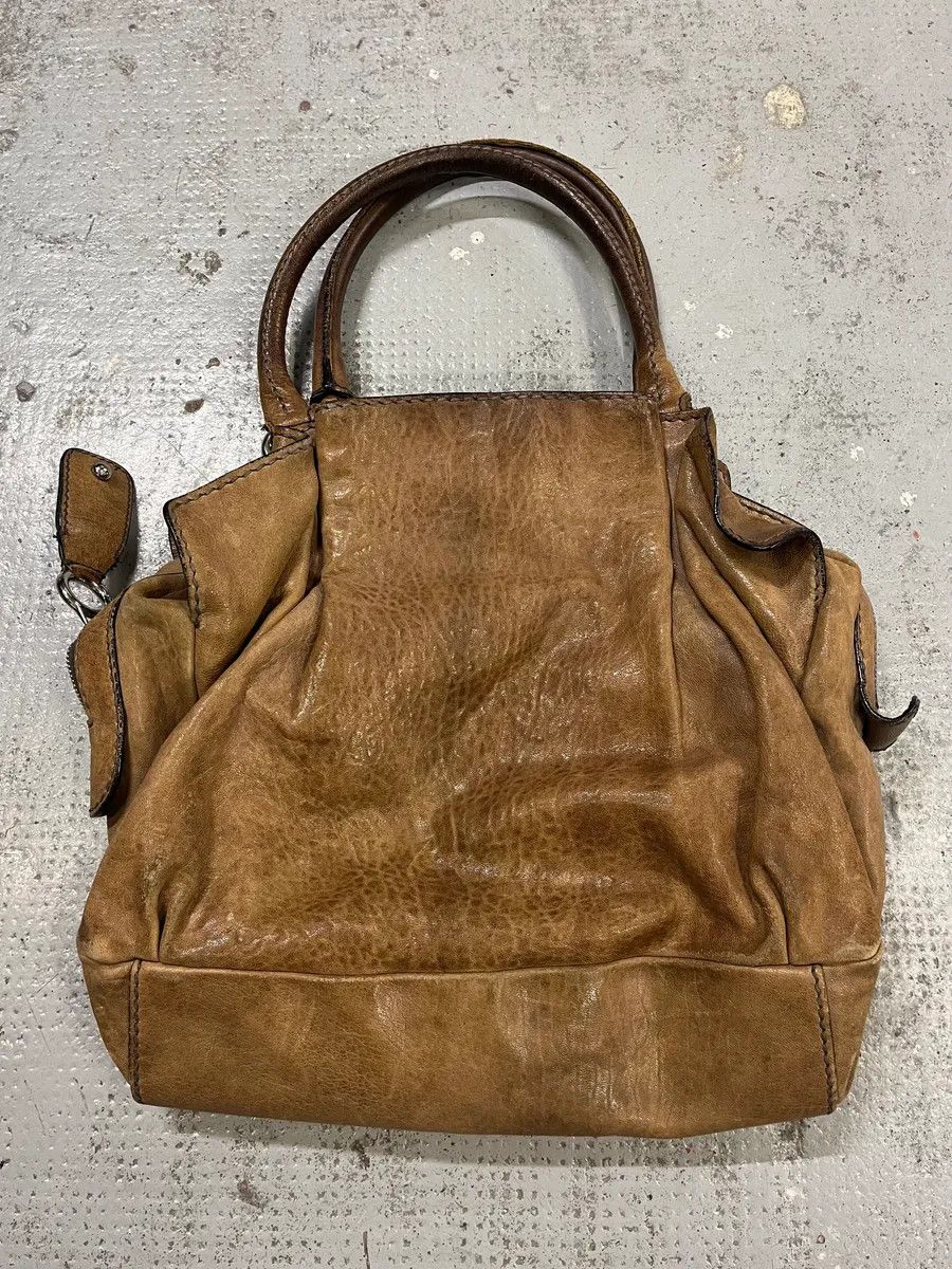 Dolce & Gabbana 2000s Dolce & Gabbana Brown Leather Handle Bag Size ONE SIZE - 1 Thumbnail