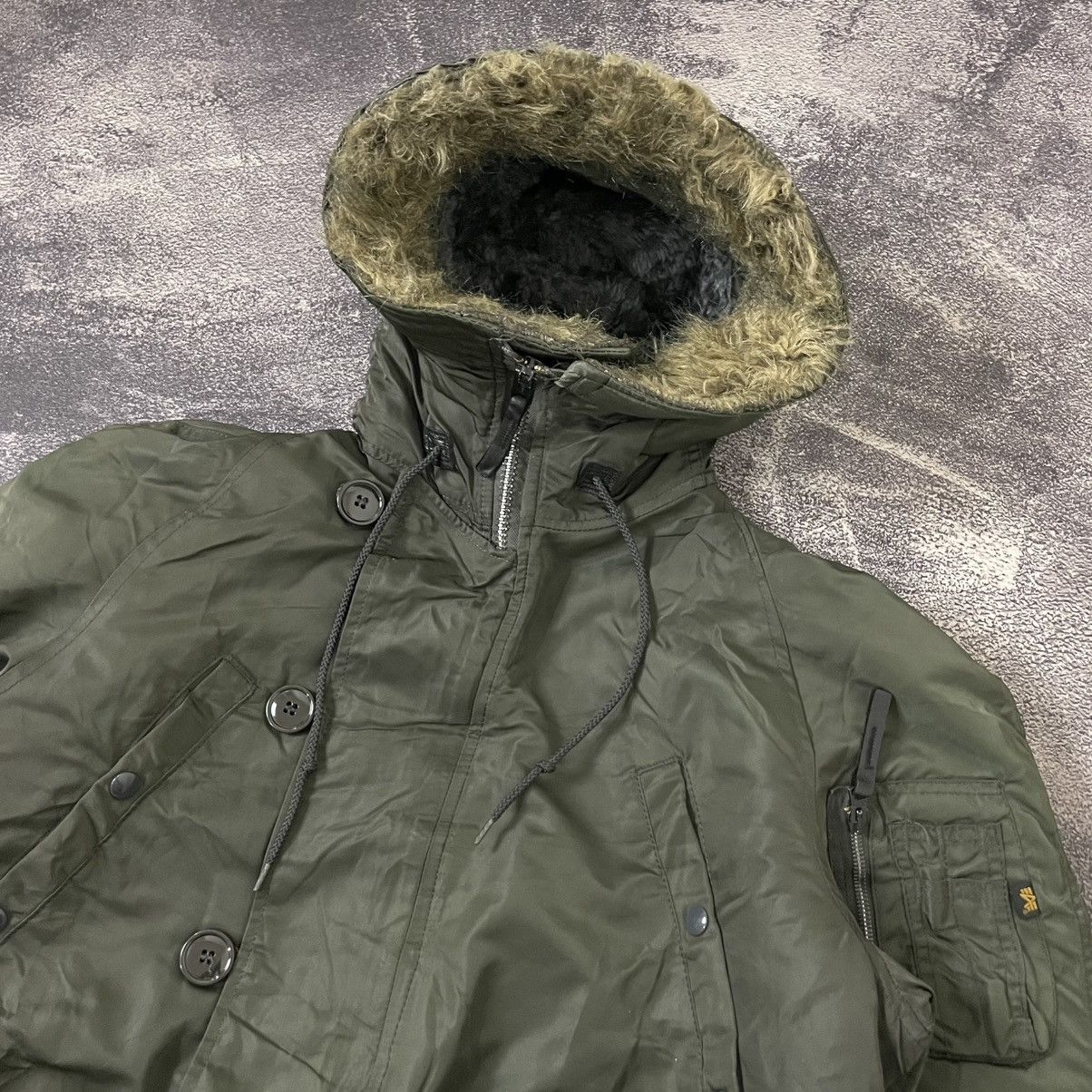 Alpha Industries Vintage alpha industies N-3B jacket Size US L / EU 52-54 / 3 - 3 Thumbnail