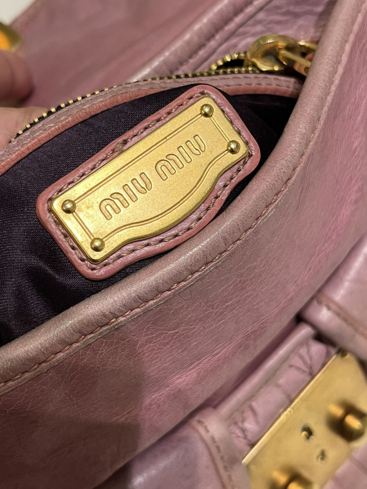 Miu Miu MIU MIU METALASSE BAG Size ONE SIZE - 10 Thumbnail