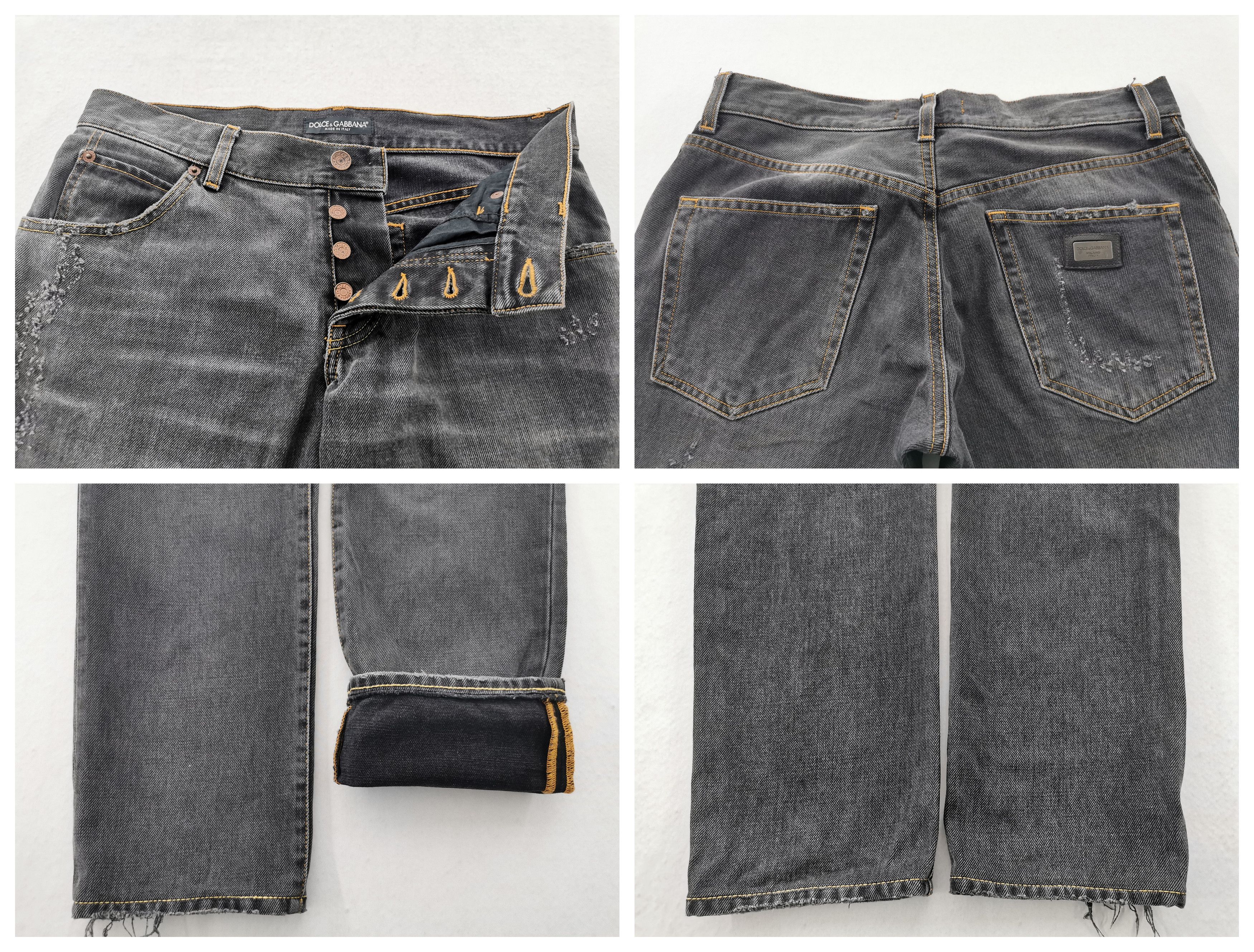 Dolce & Gabbana Dolce & Gabbana Vintage Made In Italy Denim Jeans Size 32 Size US 32 / EU 48 - 8 Thumbnail
