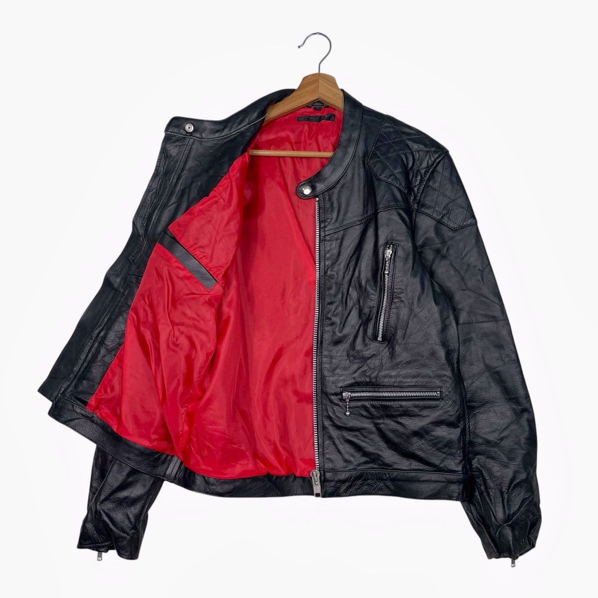 Other Liugoo Leather Motorcycle Riding Jacket Size US S / EU 44-46 / 1 - 10 Thumbnail