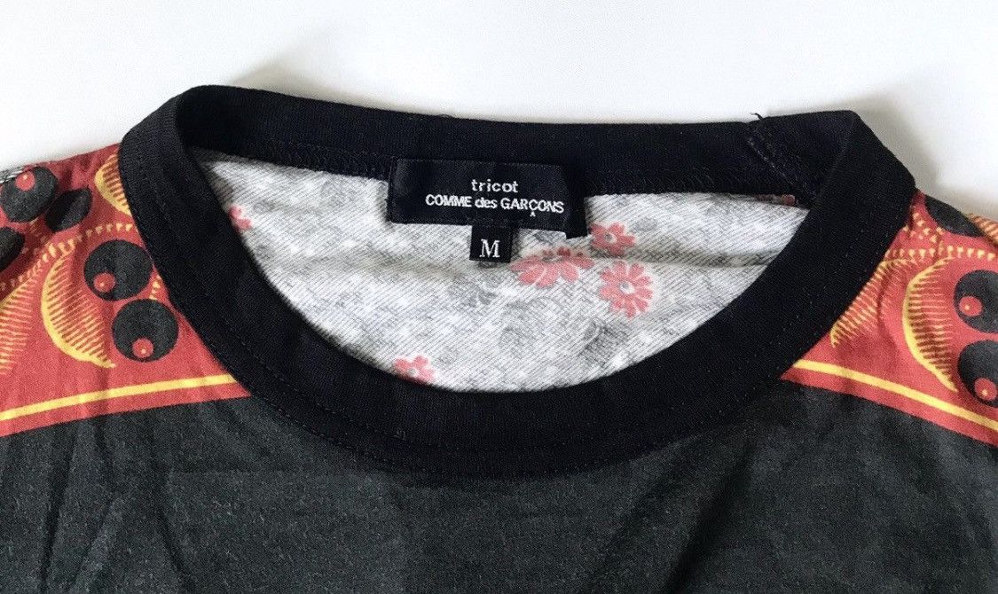 Comme des Garcons Tricot cdg AD2016 flowers print tee Size US S / EU 44-46 / 1 - 4 Thumbnail