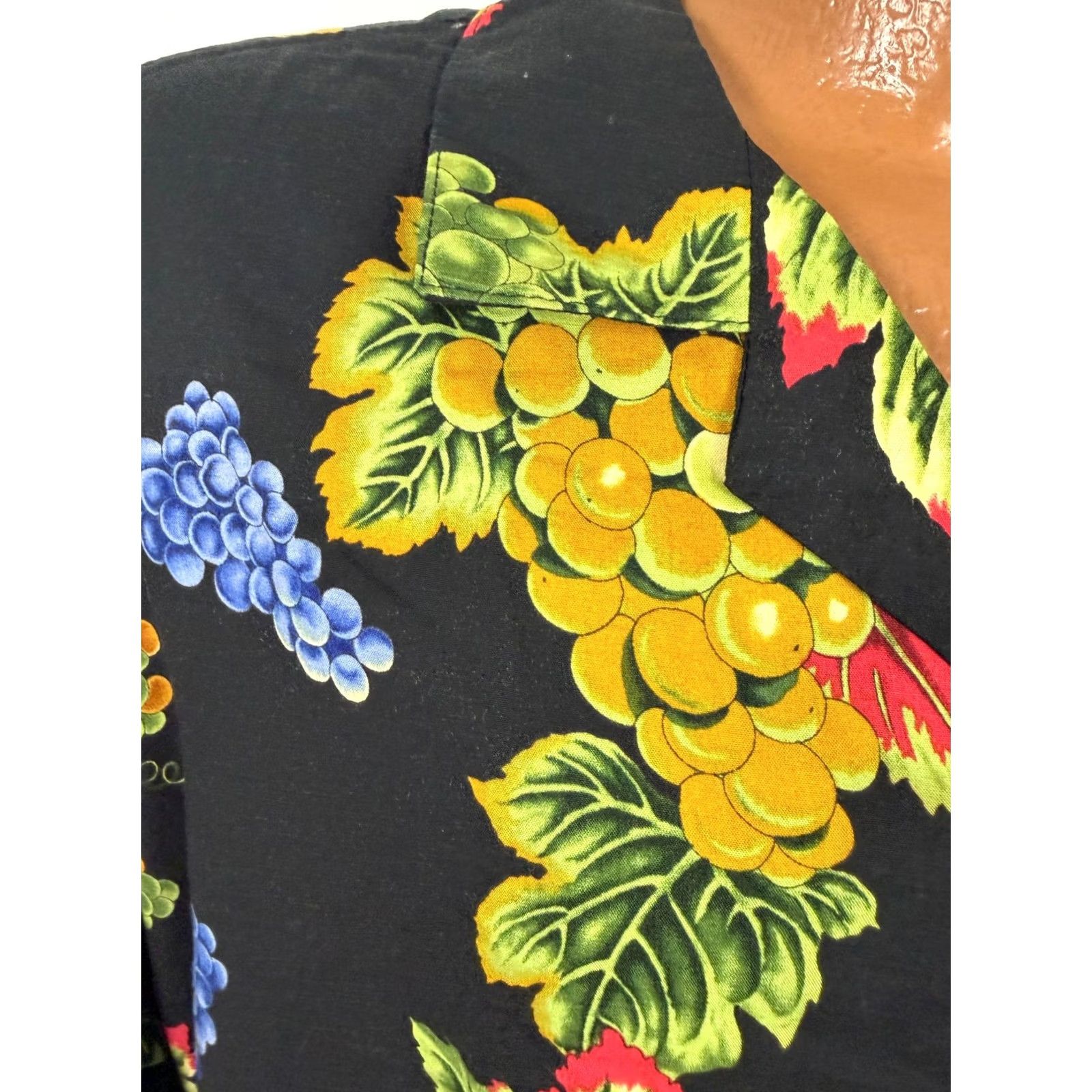 Paradise Found VINTAGE Paradise Found Shirt Men XXL Camp Collar Winery Rayon Paradise Found Black 2XL Hawaiian Tropical Outdoor Preppy Button-Up Collared Shirt Mens Size US XXL / EU 58 / 5 - 3 Thumbnail