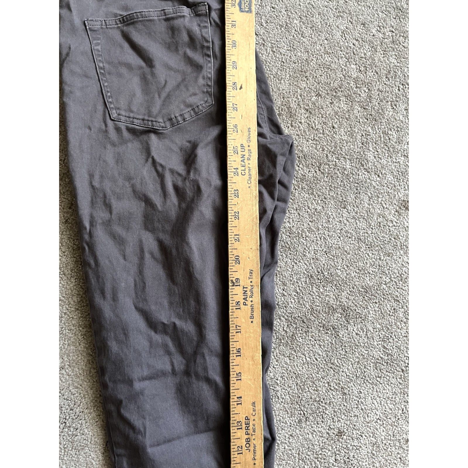 Express Express Slim Fit Denim Jeans 29x26 Mens Gray Slim Fit 5-Pocket City Size US 29 - 7 Thumbnail
