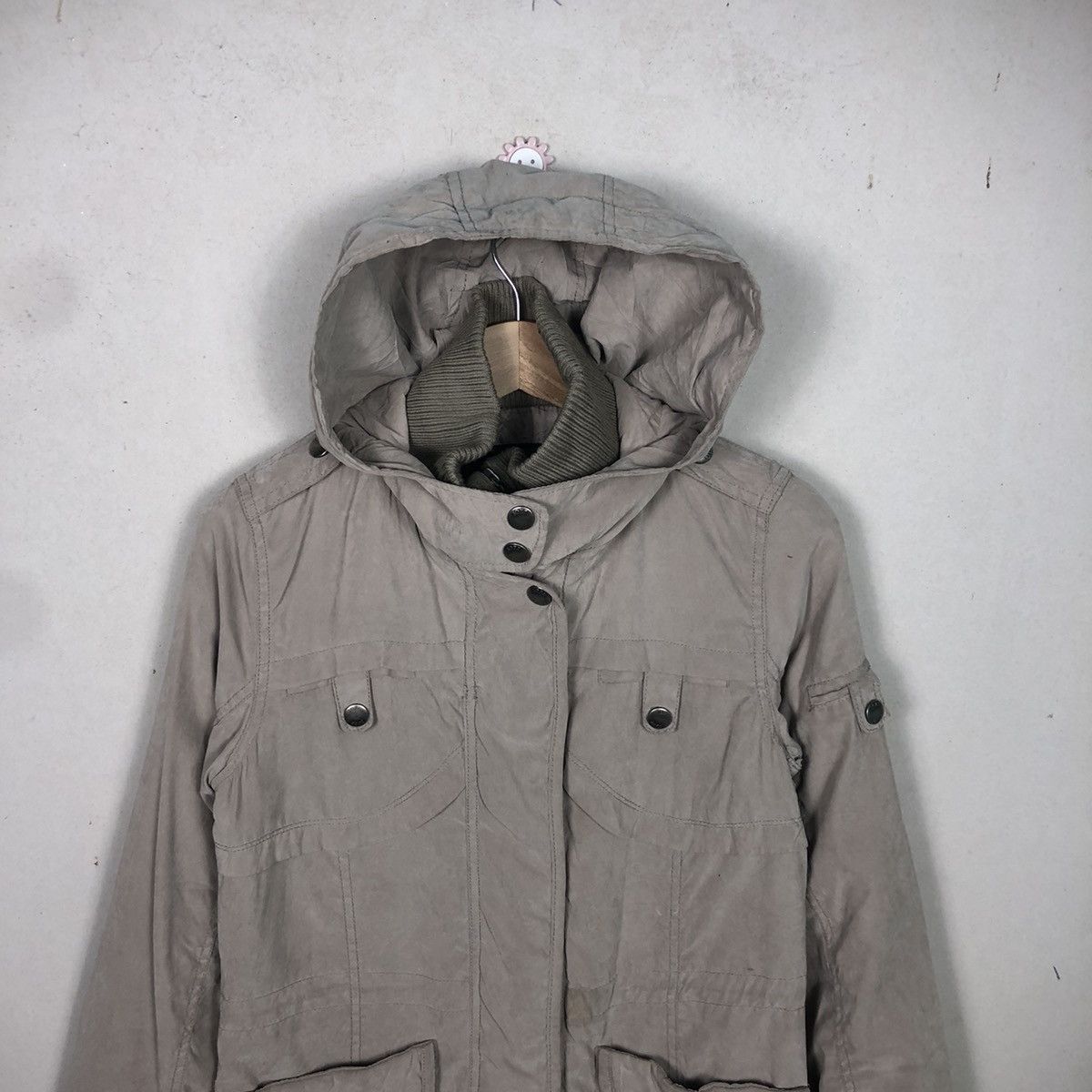 If Six Was Nine Jeff Joyous Archive Hooded Utility Parka Jacket Tan Size 90 Size US S / EU 44-46 / 1 - 3 Thumbnail