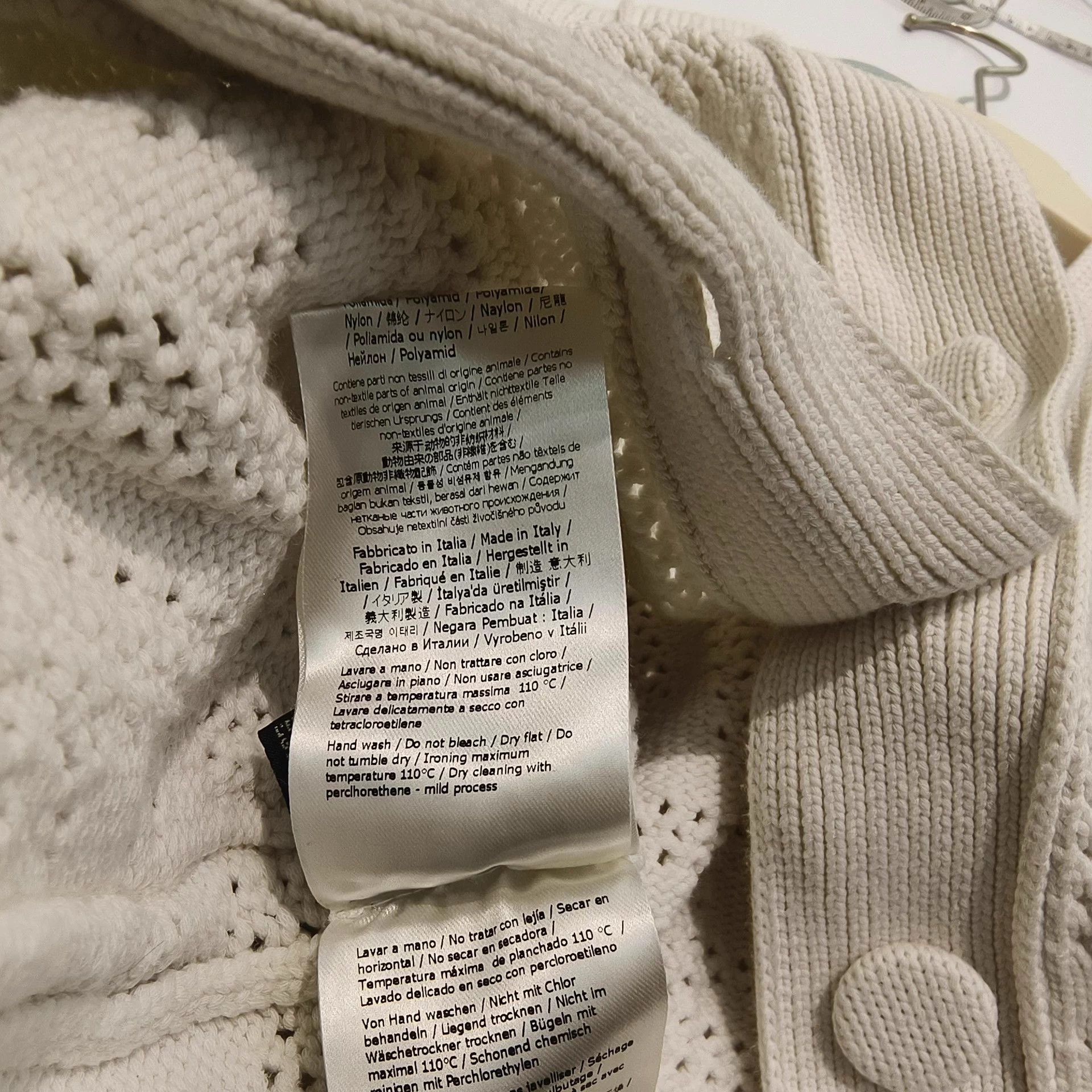 Fendi Fendi All-over Logo Knit Cardigan - 99% New Size ONE SIZE - 9 Thumbnail