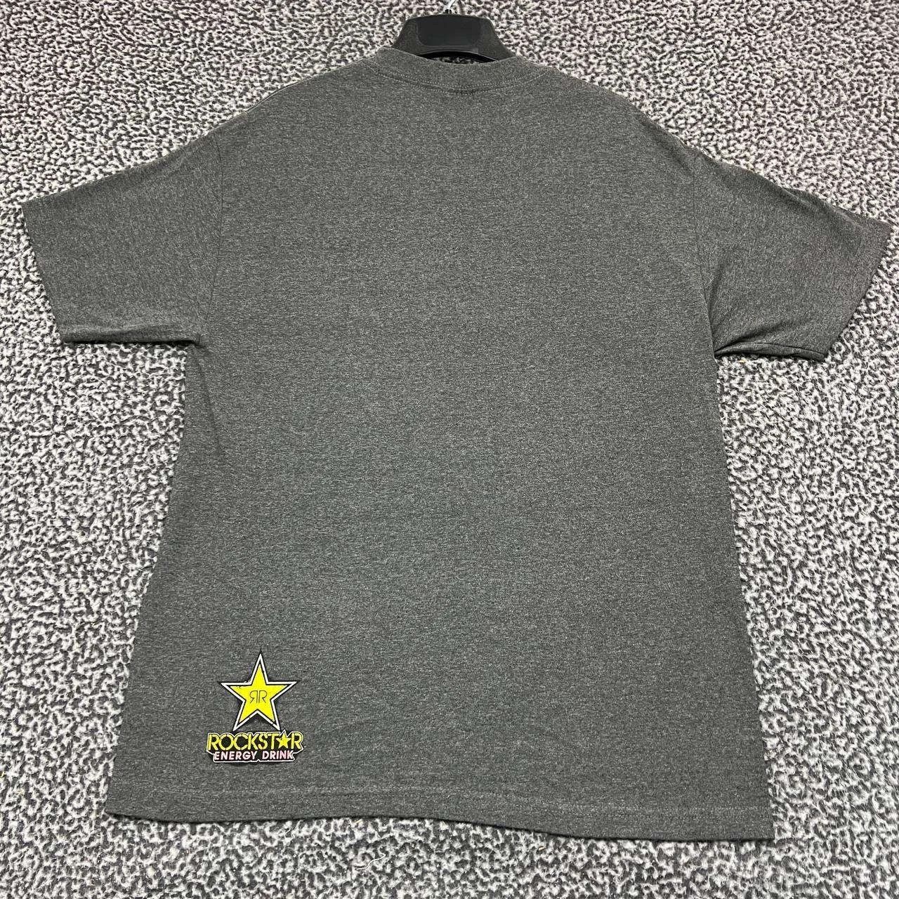 Alstyle Rockstar Energy Drink Shirt Men Short Sleeve Crew Neck L Size US L / EU 52-54 / 3 - 2 Thumbnail