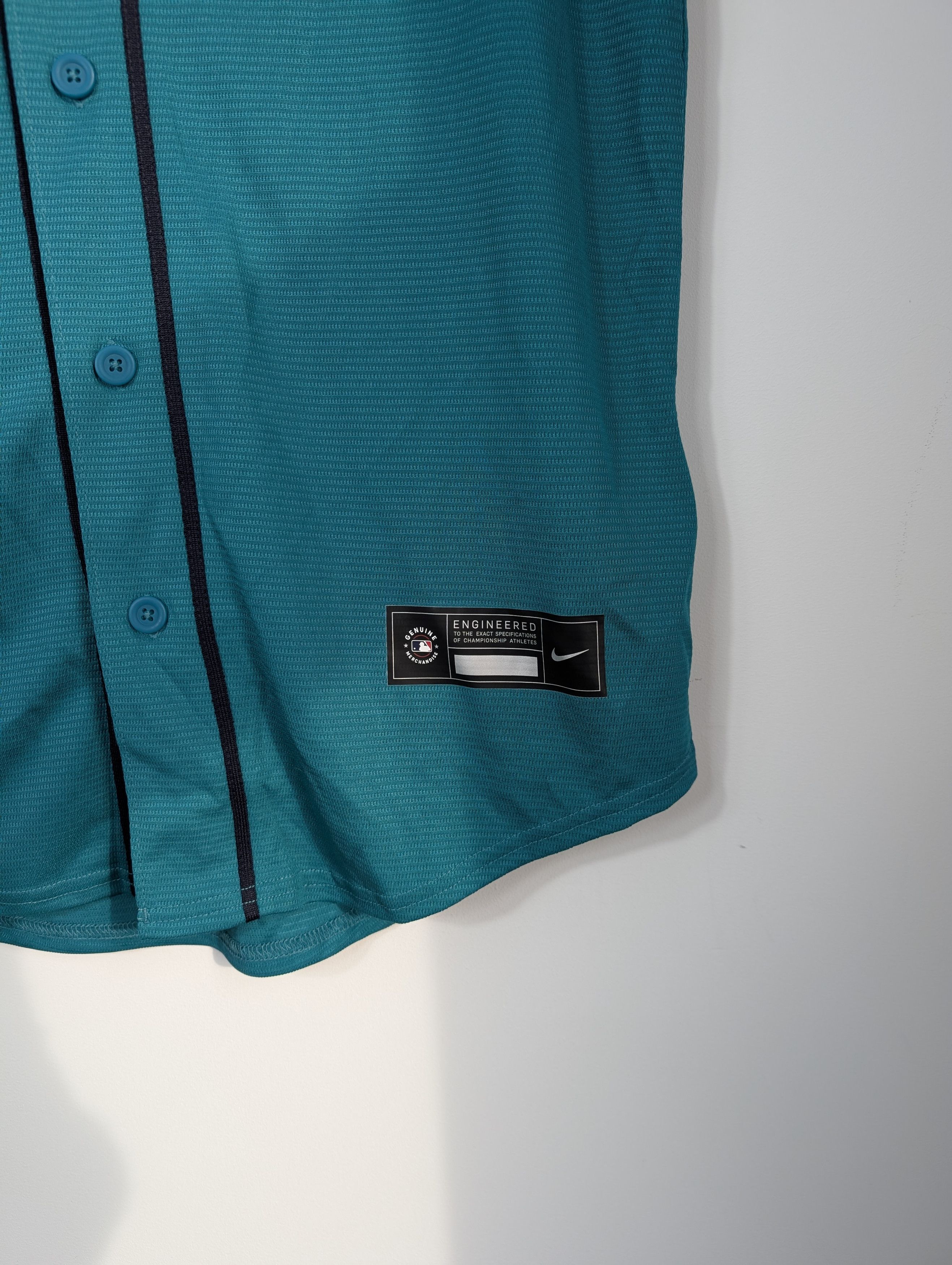 Nike Nike Seattle Mariners MLB Baseball Jersey BNWT Y2K Size US S / EU 44-46 / 1 - 4 Thumbnail