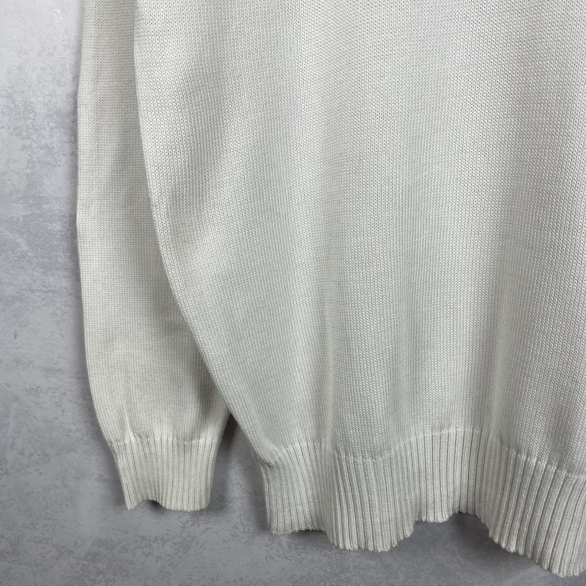 Diesel Big D Logo Cotton Knit Sweater Jumper